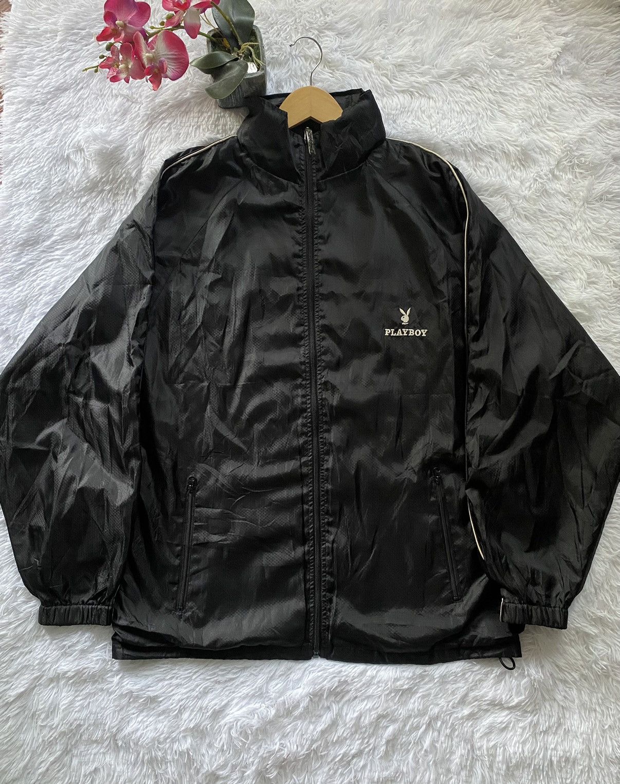 Playboy × Vintage Vintage Playboy Windbreaker Size US L / EU 52-54 / 3 - 2 Thumbnail
