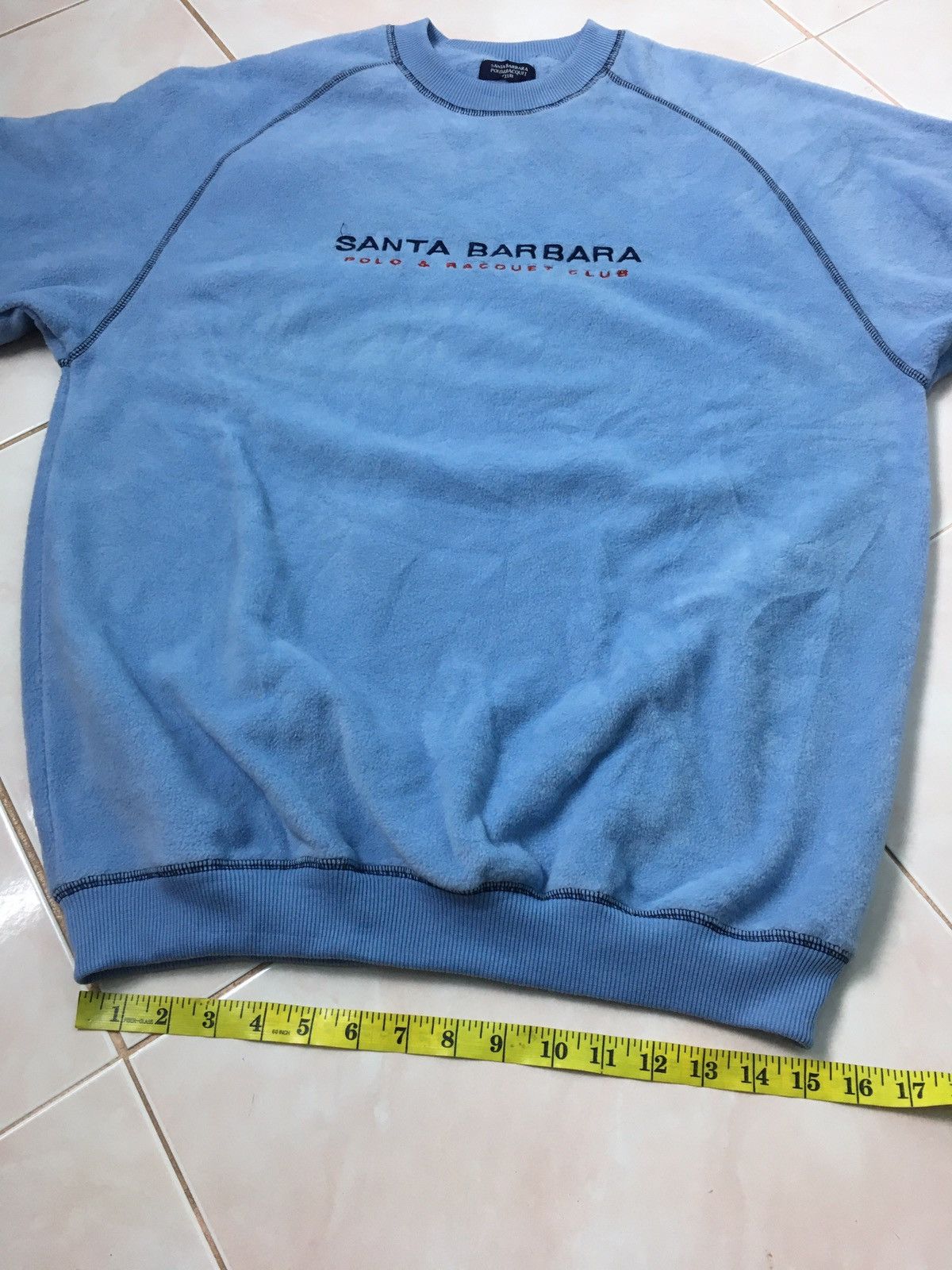 Japanese Brand × Vintage Vintage Santa Barbara Polo & Racquet Club Sweatshirt Size US L / EU 52-54 / 3 - 11 Thumbnail