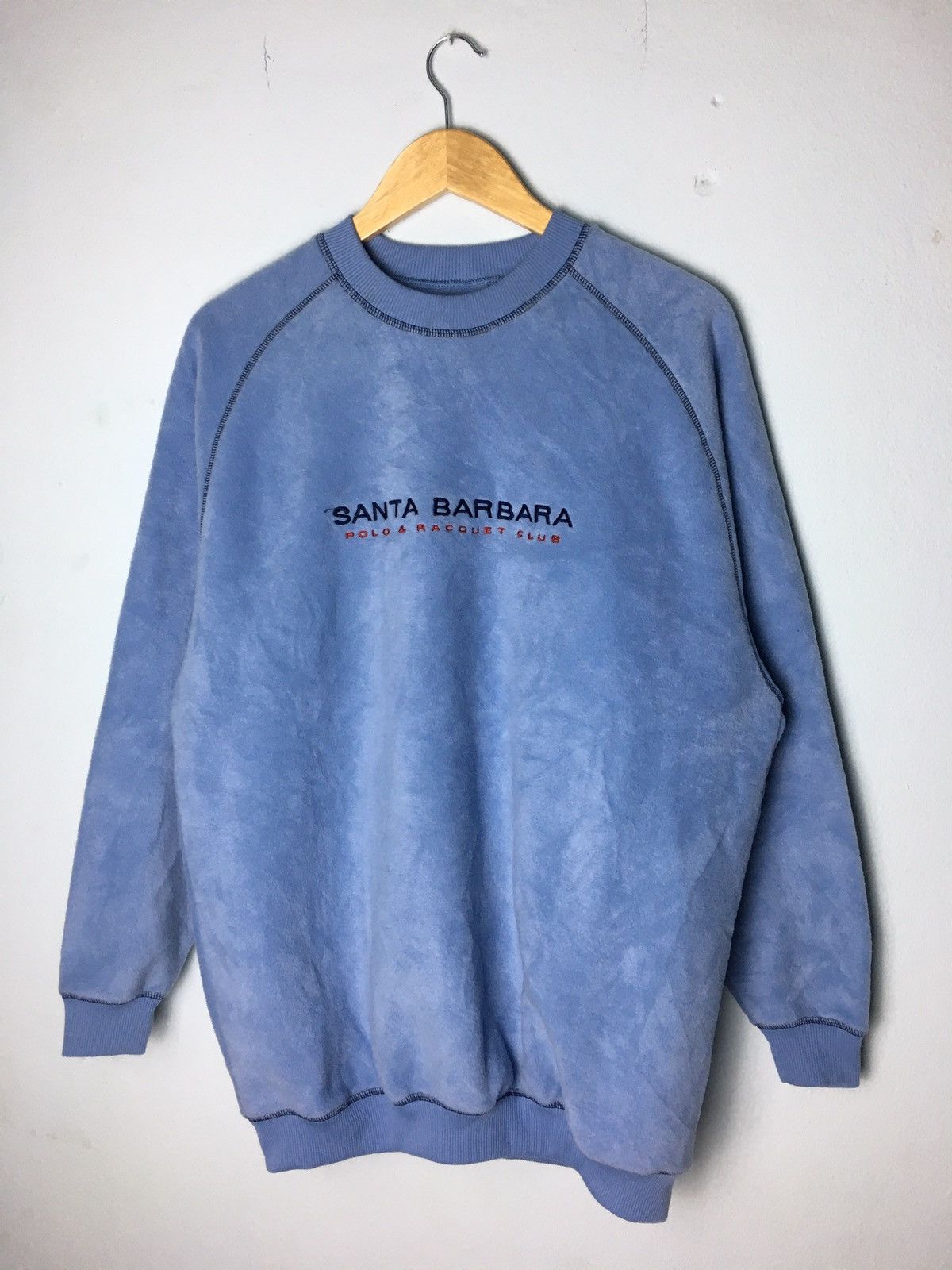 Japanese Brand × Vintage Vintage Santa Barbara Polo & Racquet Club Sweatshirt Size US L / EU 52-54 / 3 - 2 Thumbnail