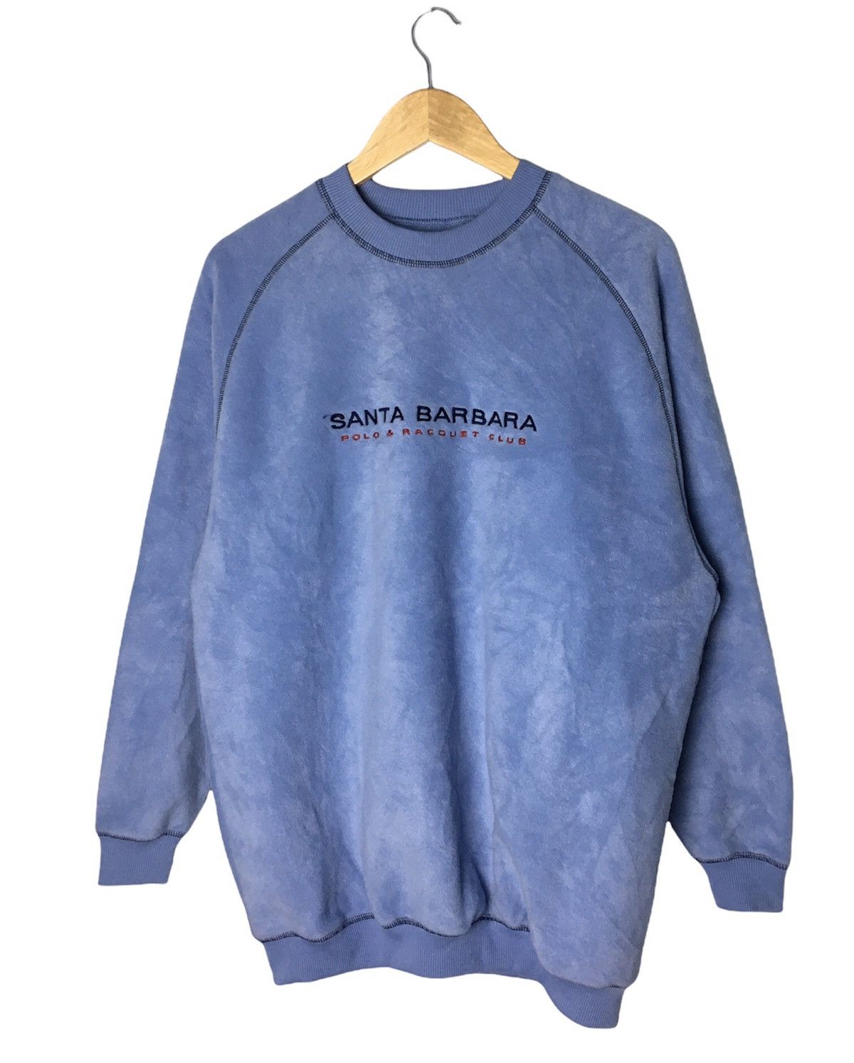 Japanese Brand × Vintage Vintage Santa Barbara Polo & Racquet Club Sweatshirt Size US L / EU 52-54 / 3 - 1 Thumbnail