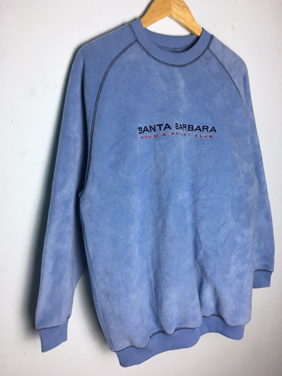 Japanese Brand × Vintage Vintage Santa Barbara Polo & Racquet Club Sweatshirt Size US L / EU 52-54 / 3 - 4 Thumbnail