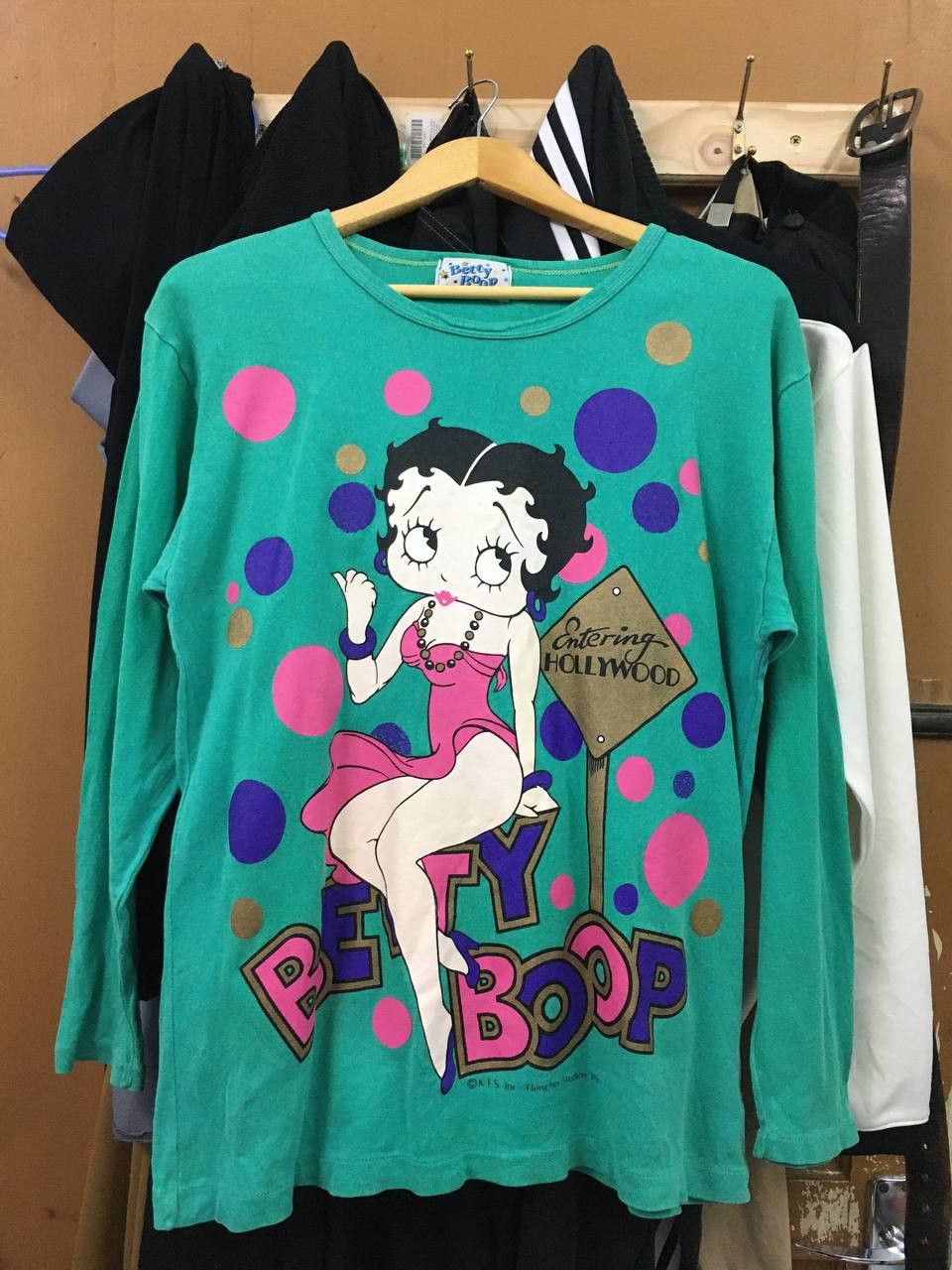 Anime × Vintage Vintage Betty Boop Entering Hollywood Sexy Betty Size US M / EU 48-50 / 2 - 1 Thumbnail