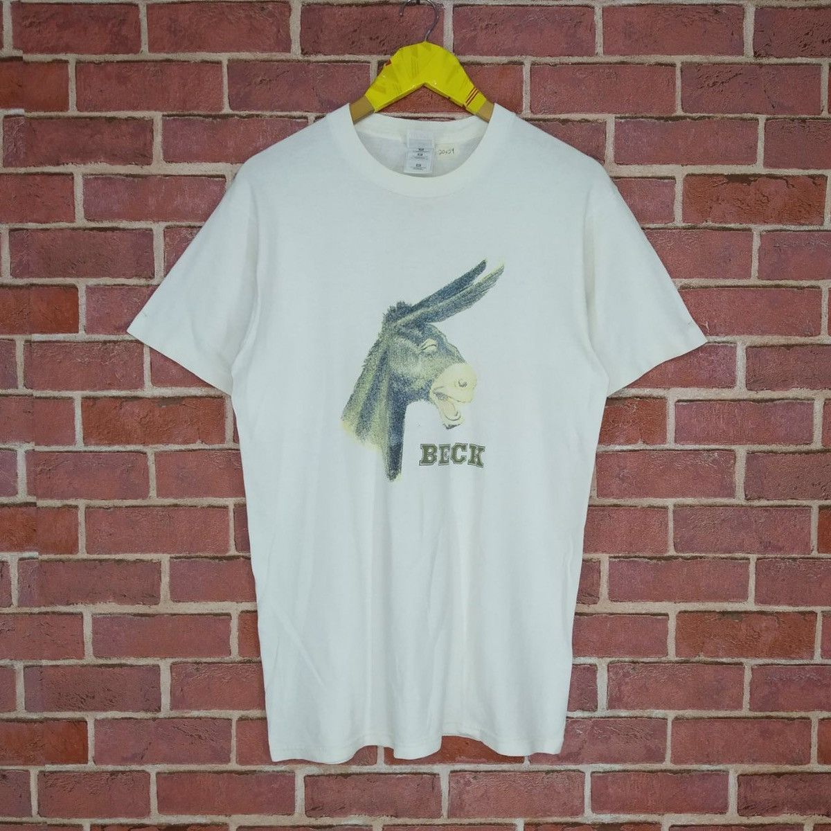 Band Tees Vintage 90s Beck Odelay American Band Promo Music T-shirt Size US M / EU 48-50 / 2 - 1 Thumbnail