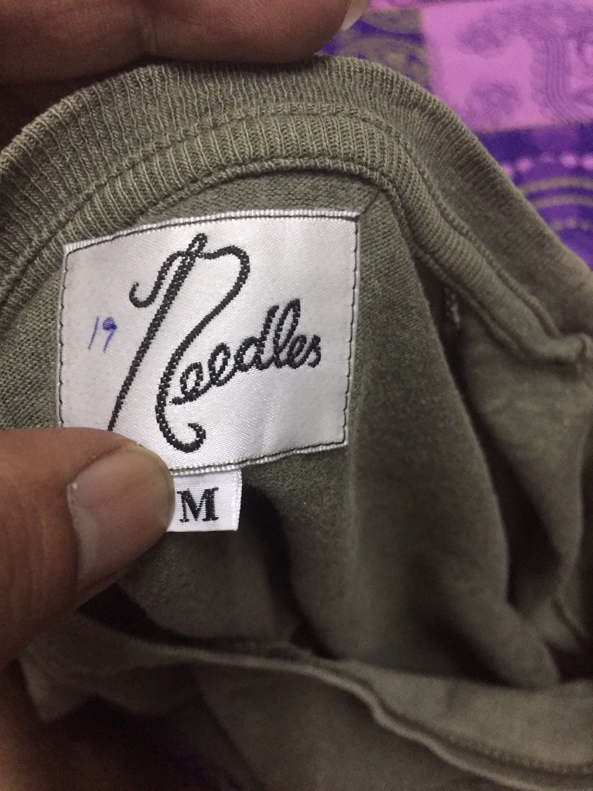 Needles Plain Needles Pocket Tee Size US M / EU 48-50 / 2 - 5 Thumbnail