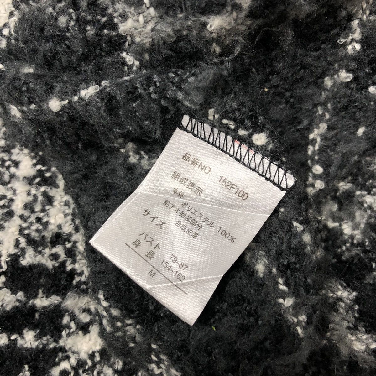 14th Addiction 2000s Sureve Knitt Keffiyeh Shemagh Poncho Cloak Size US L / EU 52-54 / 3 - 4 Thumbnail