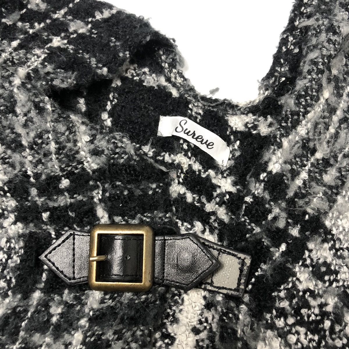 14th Addiction 2000s Sureve Knitt Keffiyeh Shemagh Poncho Cloak Size US L / EU 52-54 / 3 - 3 Thumbnail