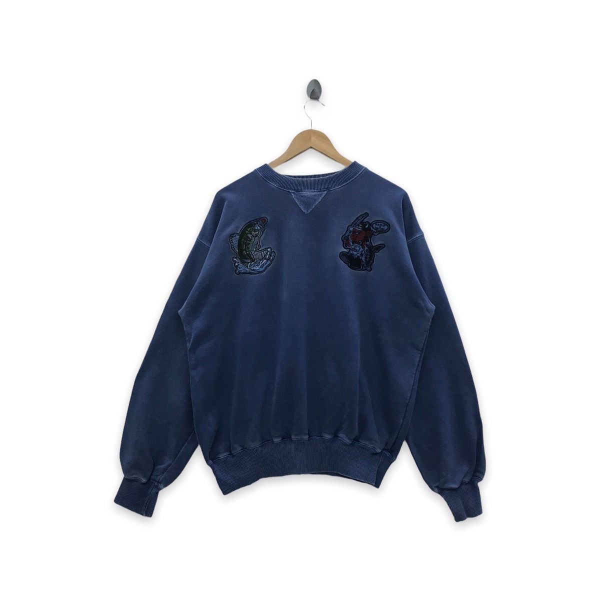 Tedman Rare!! Vintage Tedman Bass Landing Tournament Sweatshirt Size US XL / EU 56 / 4 - 4 Thumbnail