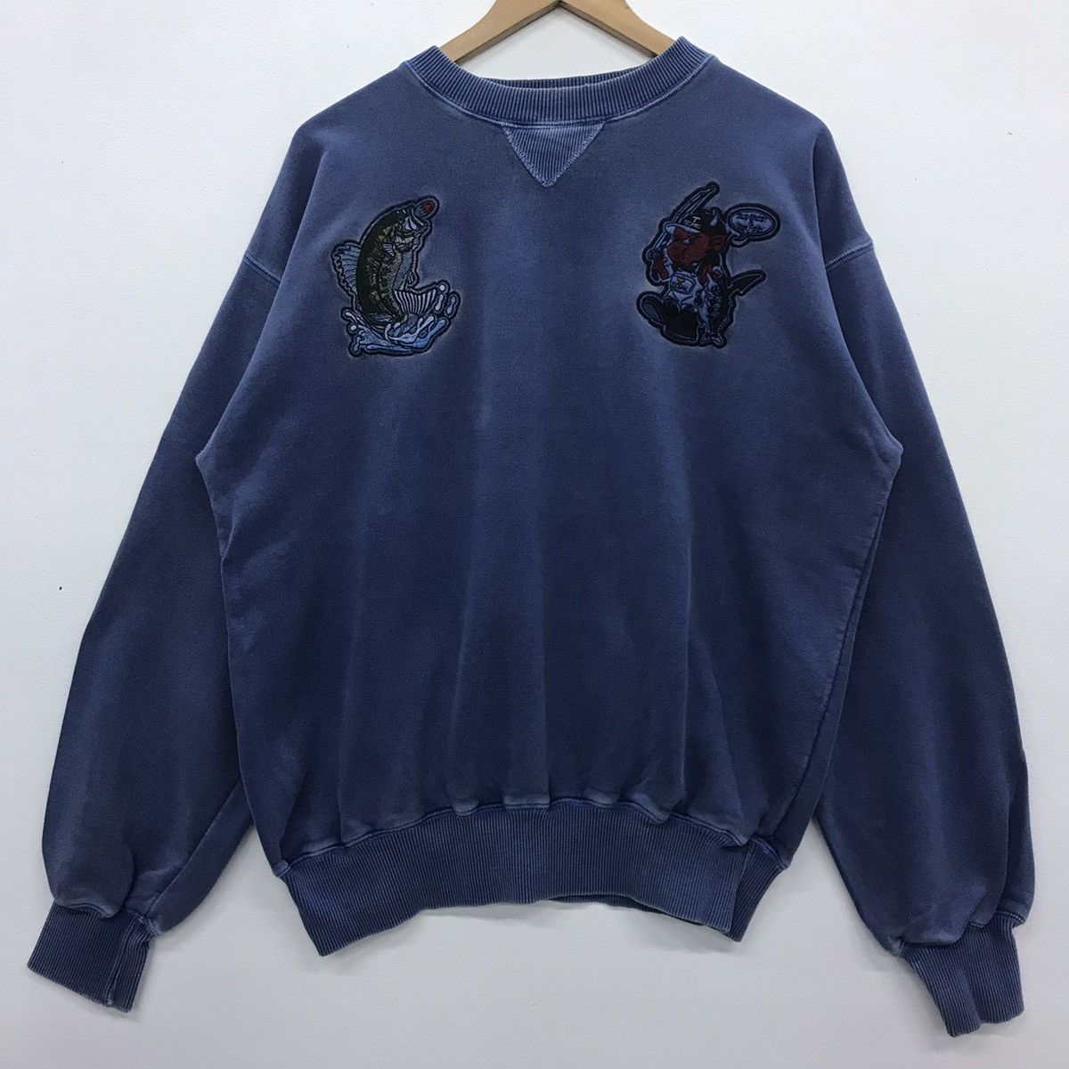 Tedman Rare!! Vintage Tedman Bass Landing Tournament Sweatshirt Size US XL / EU 56 / 4 - 5 Thumbnail