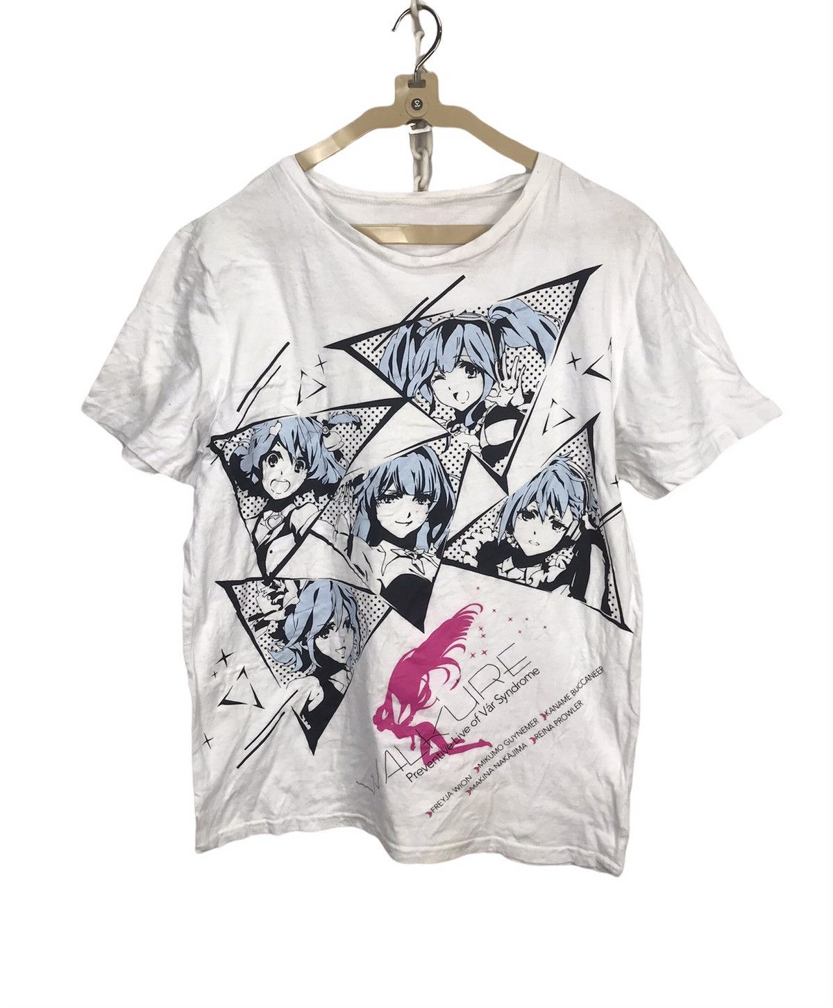 Walkure “anime Japanese printed tshirt by banpresto