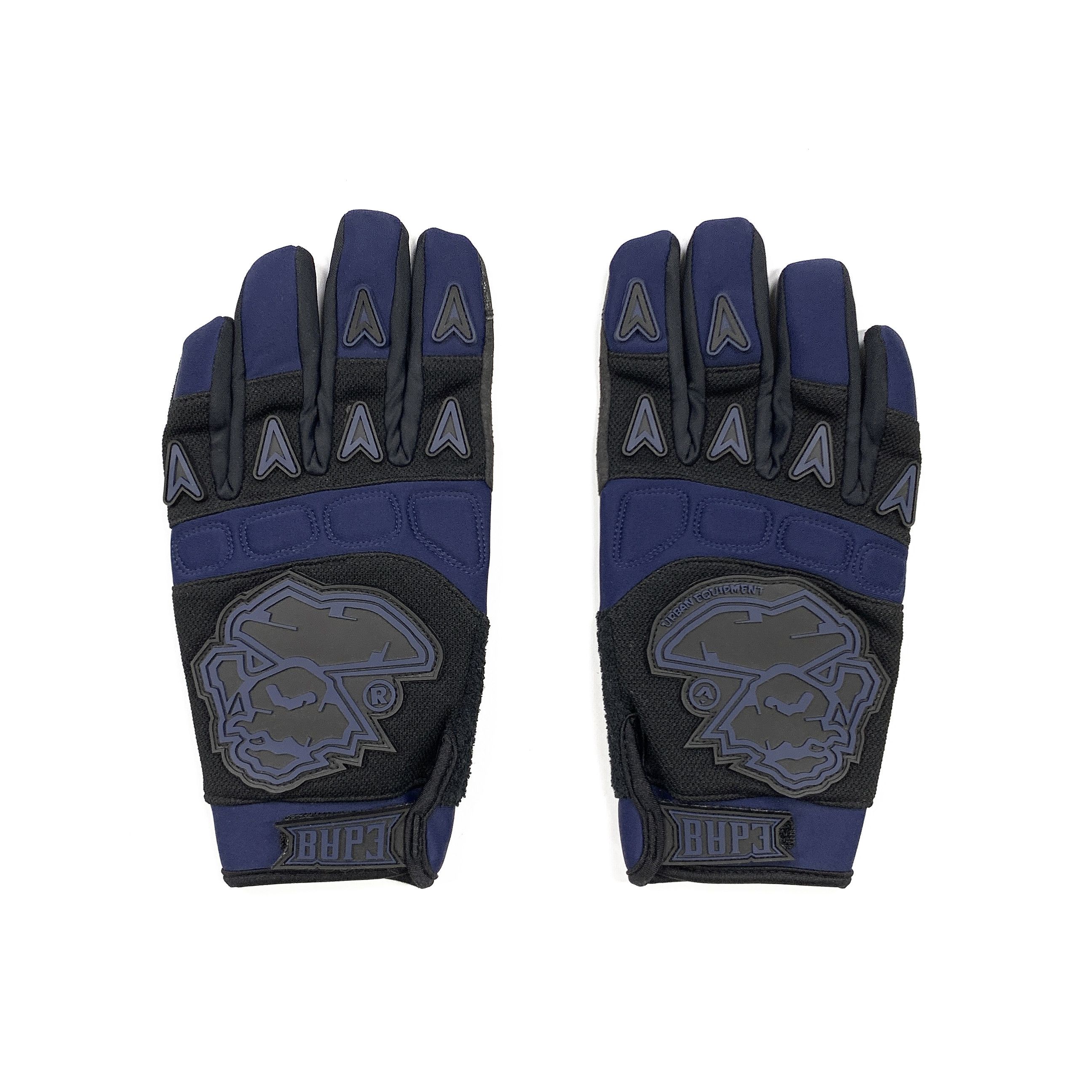 Bape Vintage 2002 BMX / Moto Gloves Size ONE SIZE - 3 Thumbnail