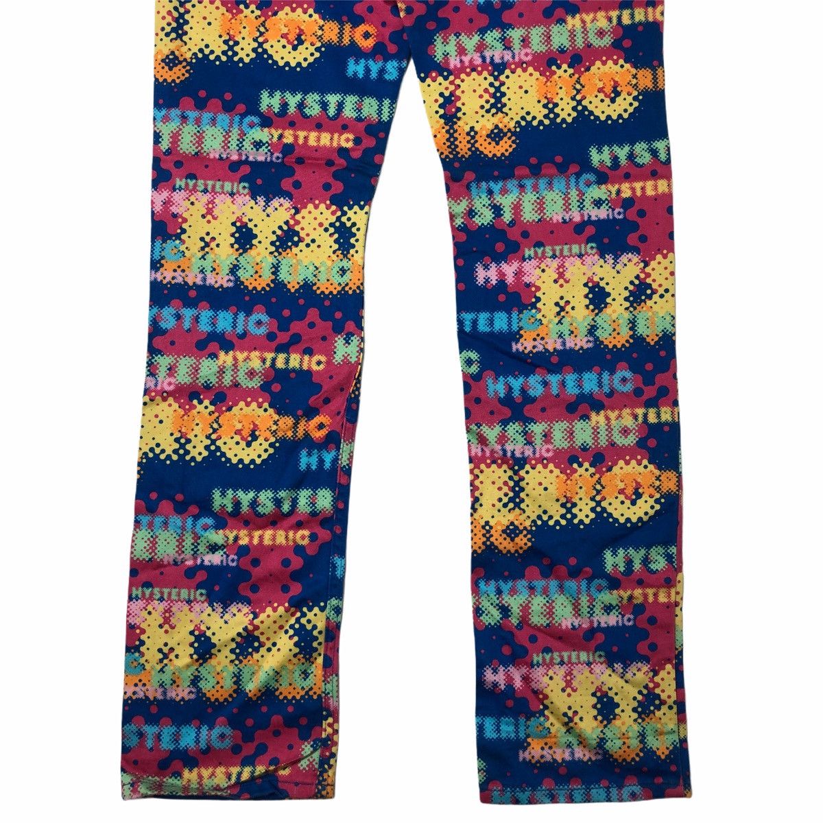 Hysteric Glamour 🖤NEEDGONE🖤90s Hysteric Psychedelic Multicolor Camo Size US 29 - 6 Thumbnail