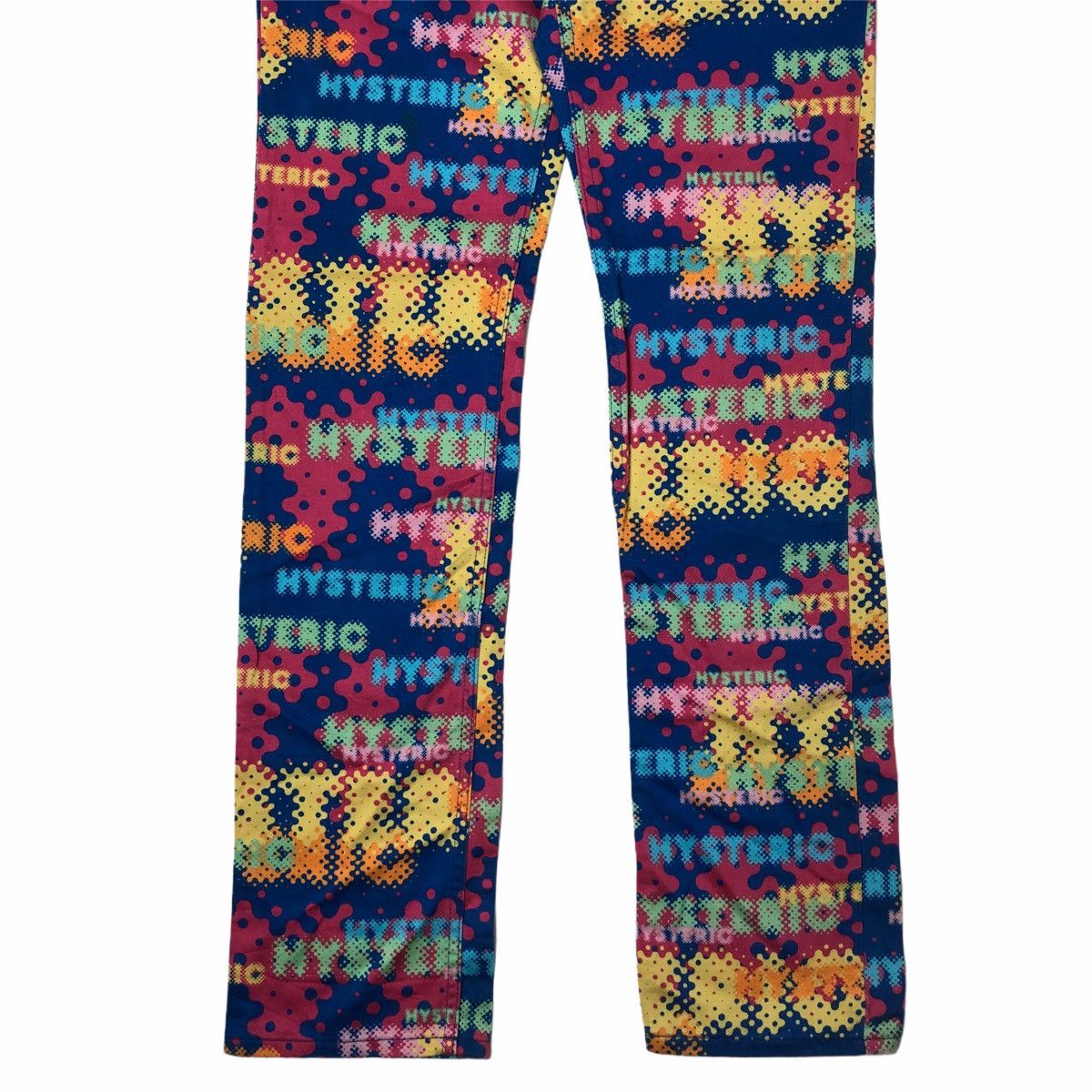 Hysteric Glamour 🖤NEEDGONE🖤90s Hysteric Psychedelic Multicolor Camo Size US 29 - 2 Thumbnail