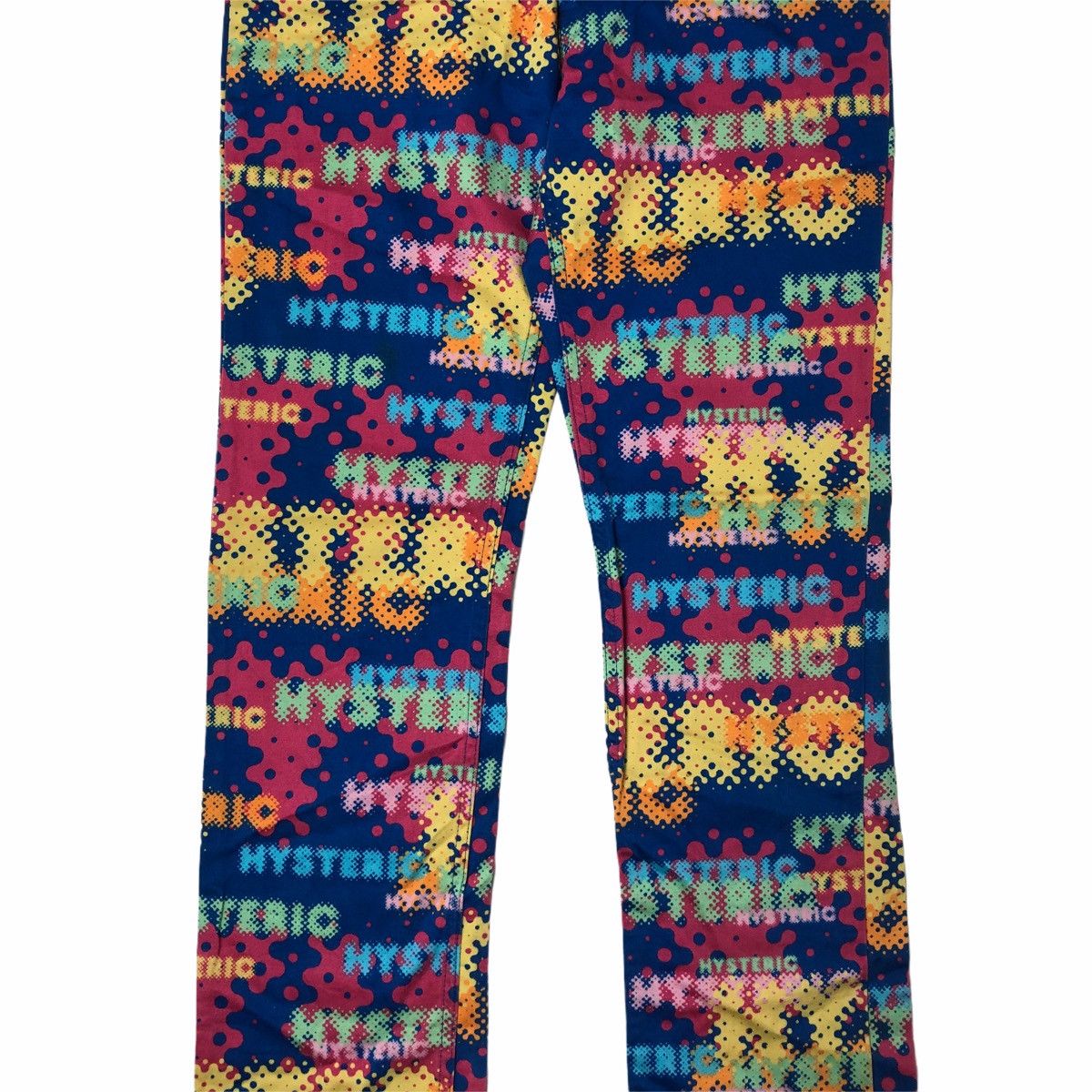 Hysteric Glamour 🖤NEEDGONE🖤90s Hysteric Psychedelic Multicolor Camo Size US 29 - 3 Thumbnail