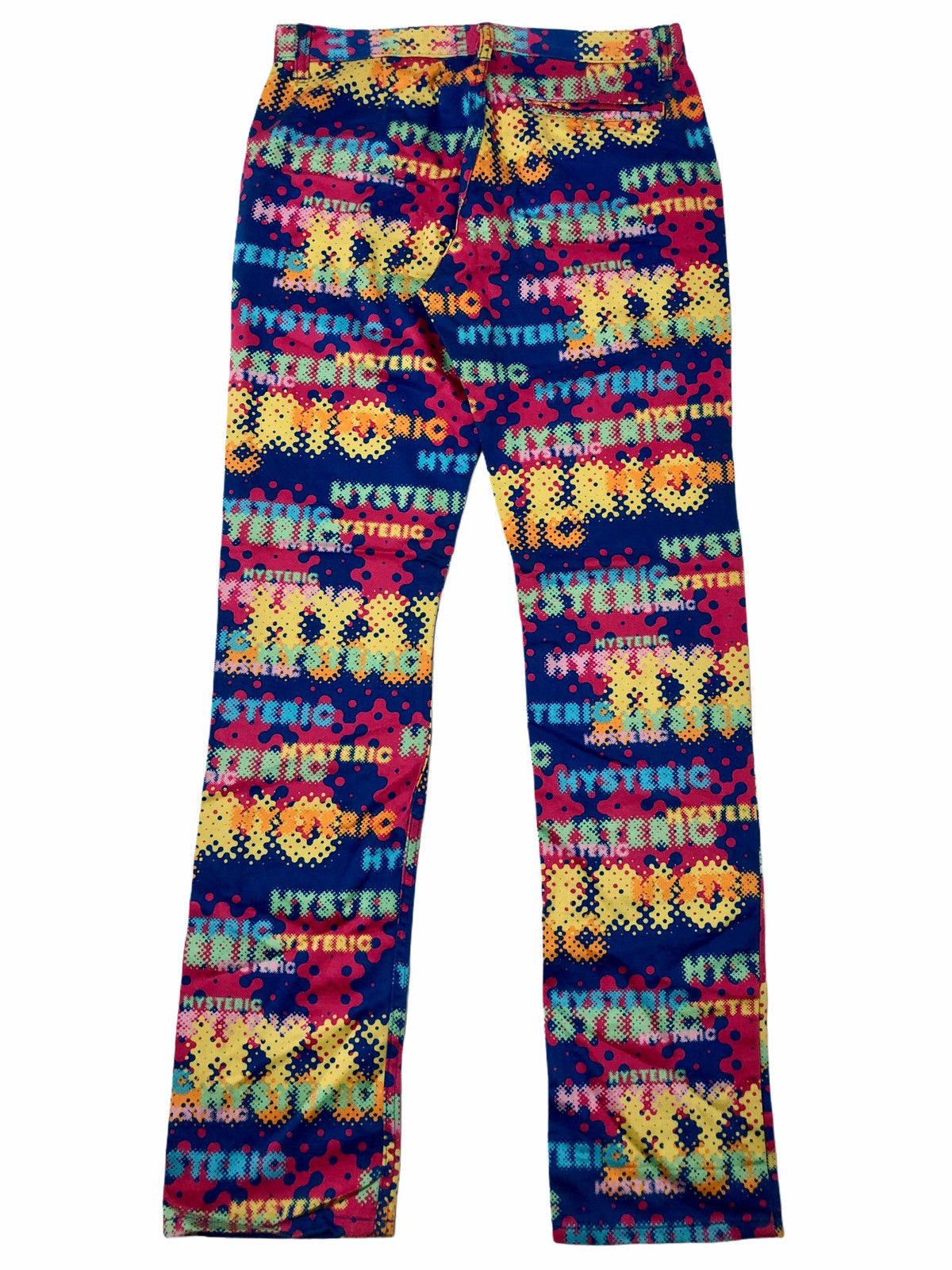 Hysteric Glamour 🖤NEEDGONE🖤90s Hysteric Psychedelic Multicolor Camo Size US 29 - 5 Thumbnail