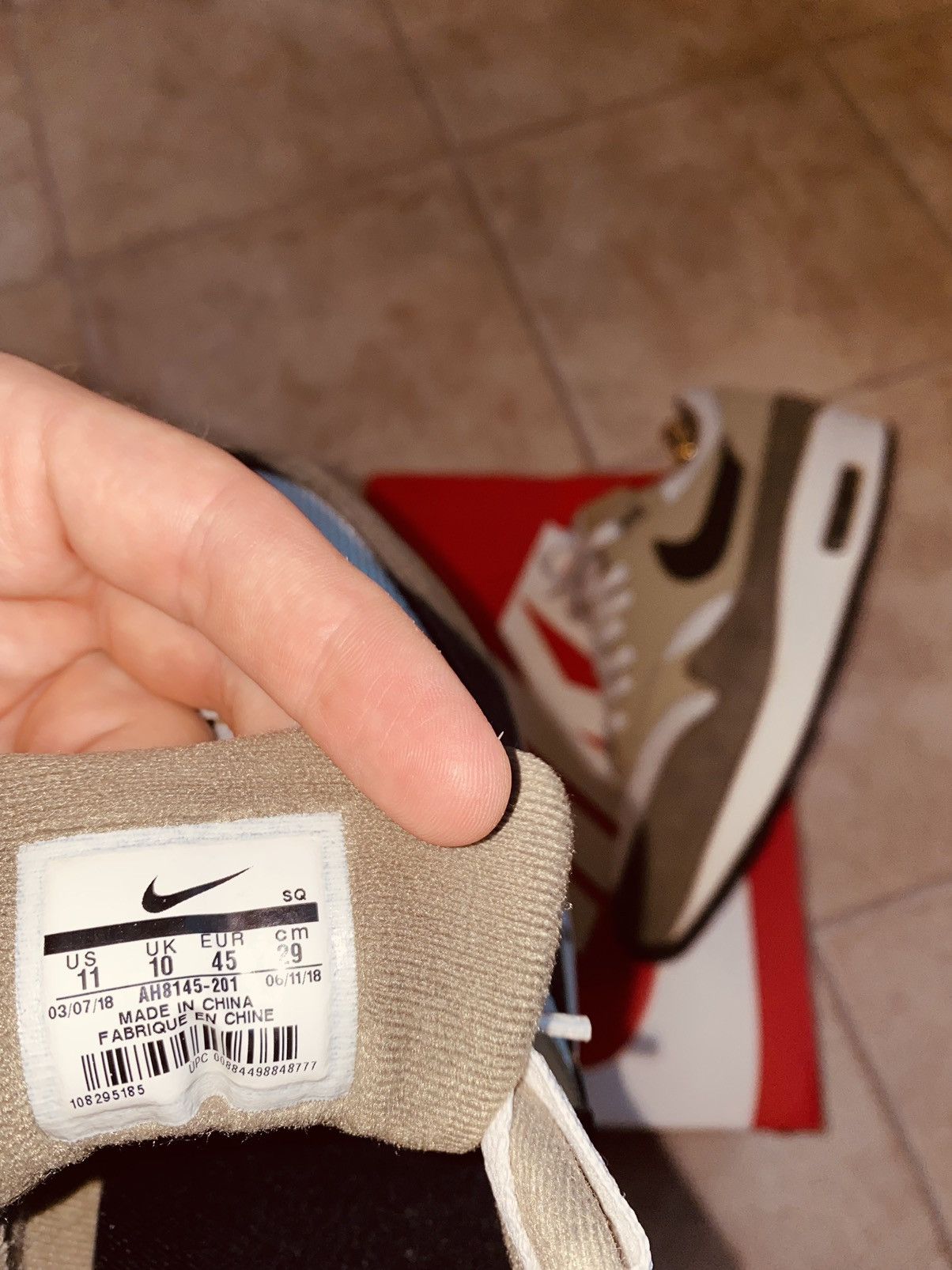 Nike ACG NikeLab Air Max 1 Concepts 2018 Clot Tn Atmos Bw Size US 11 / EU 44 - 12 Thumbnail