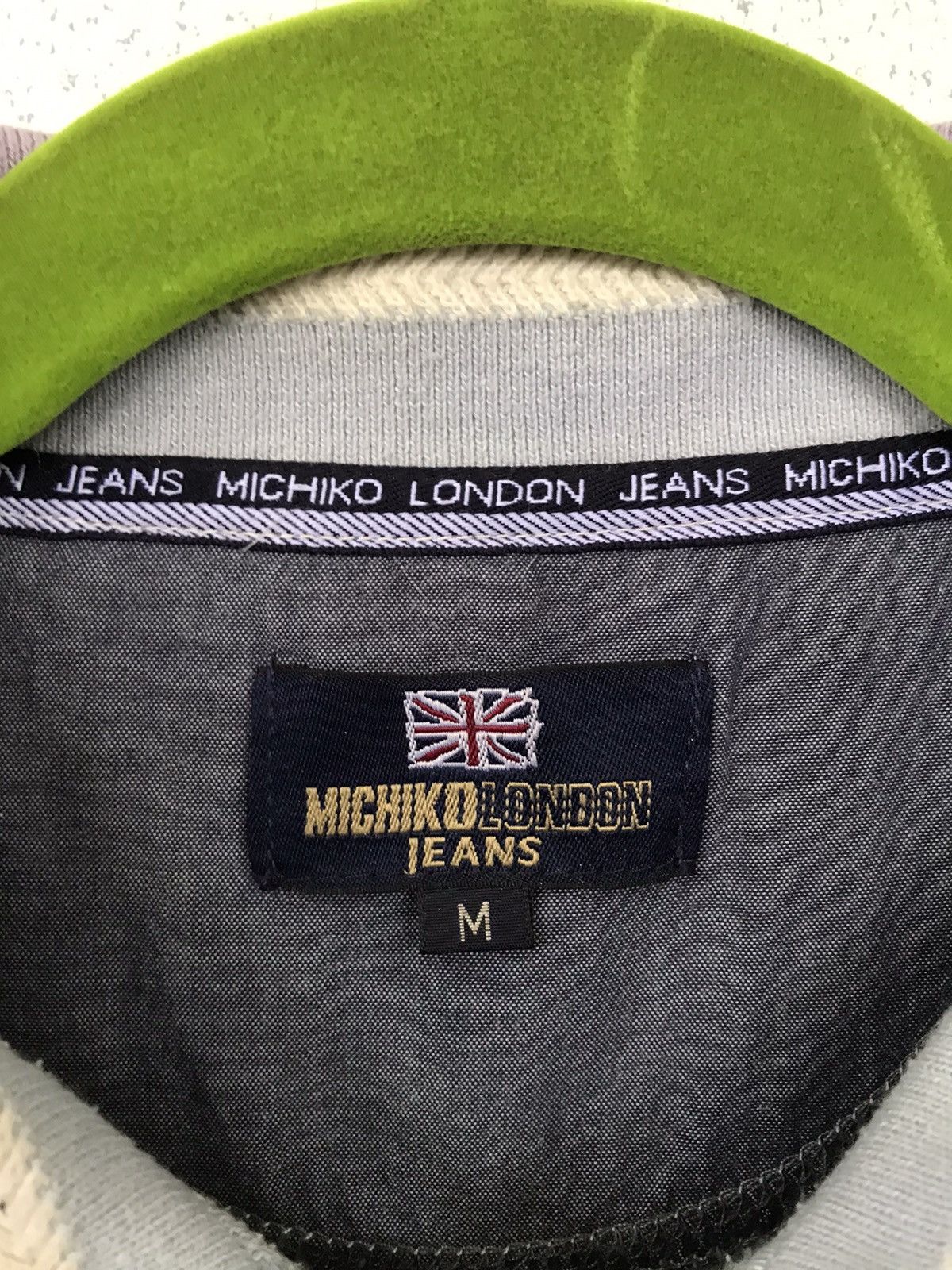 Michiko Koshino London Michiko London Jeans Half Zip Sweatshirt Size US M / EU 48-50 / 2 - 6 Thumbnail