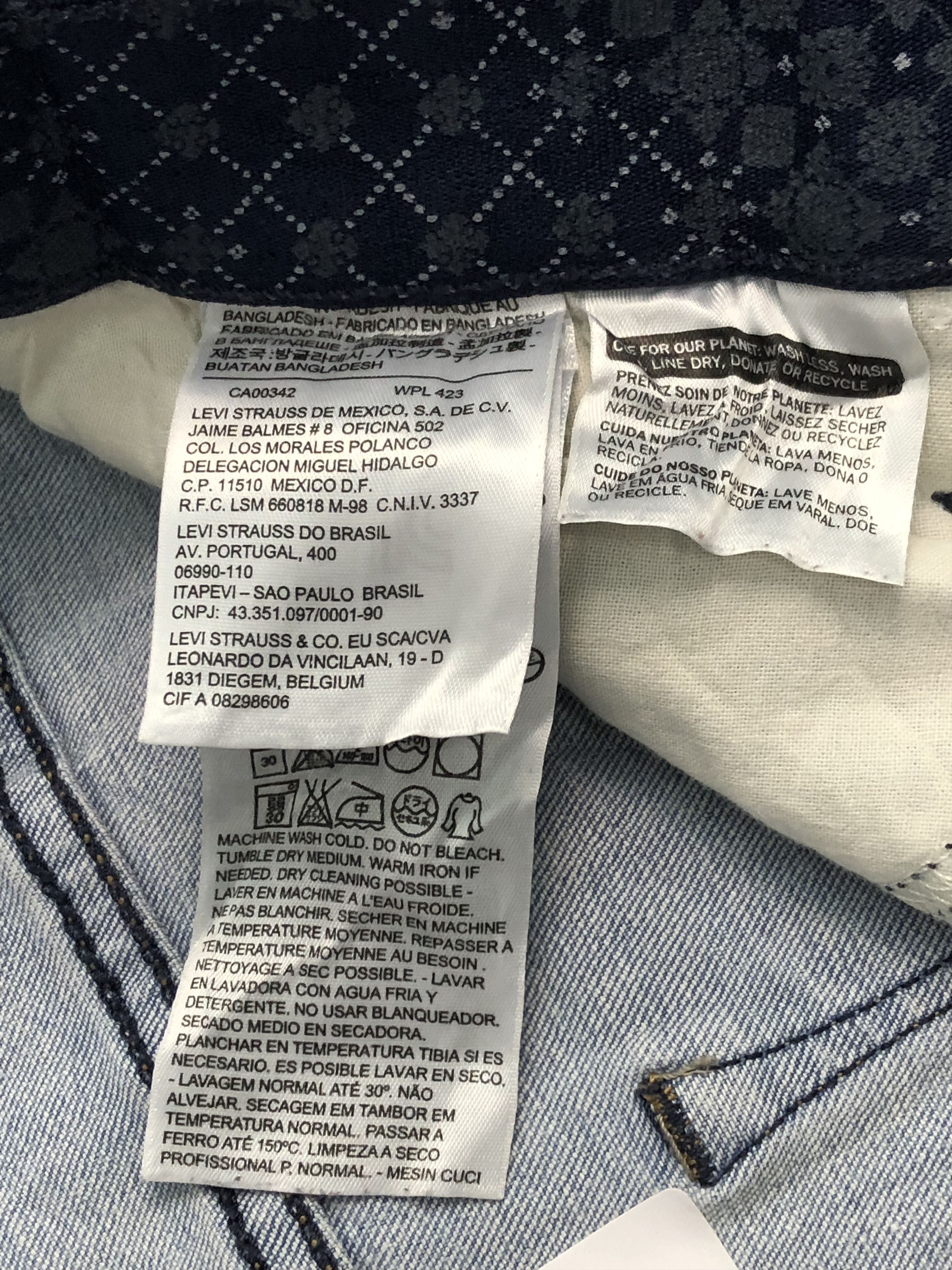 Levi's × Vintage Vintage Levis 525 Blue Jeans DP0295 Size US 33 - 8 Thumbnail