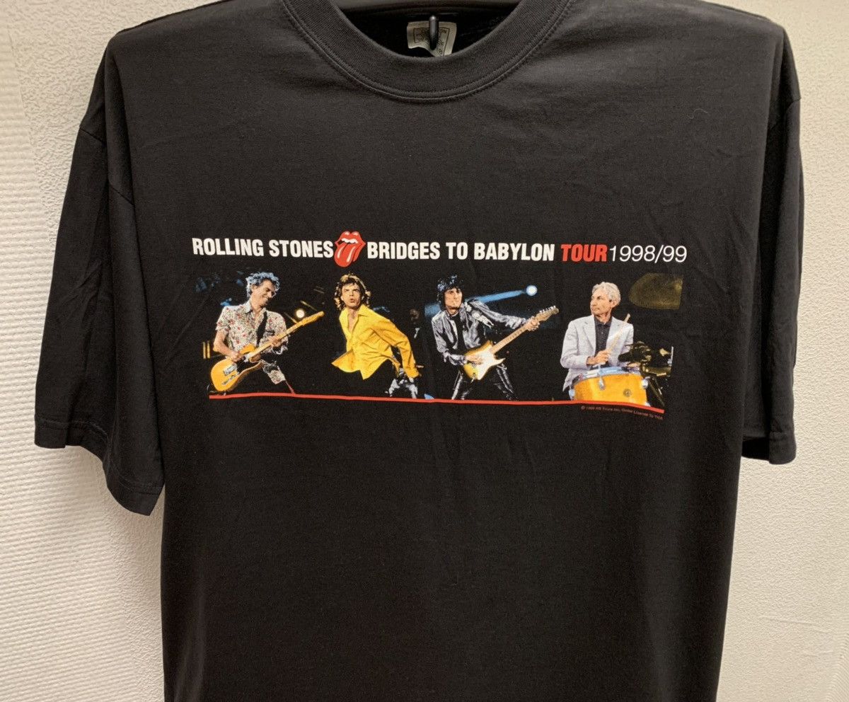 Band Tees The Rolling Stones 1998/99 vintage tour t-shirt tee L sz Size US L / EU 52-54 / 3 - 8 Thumbnail