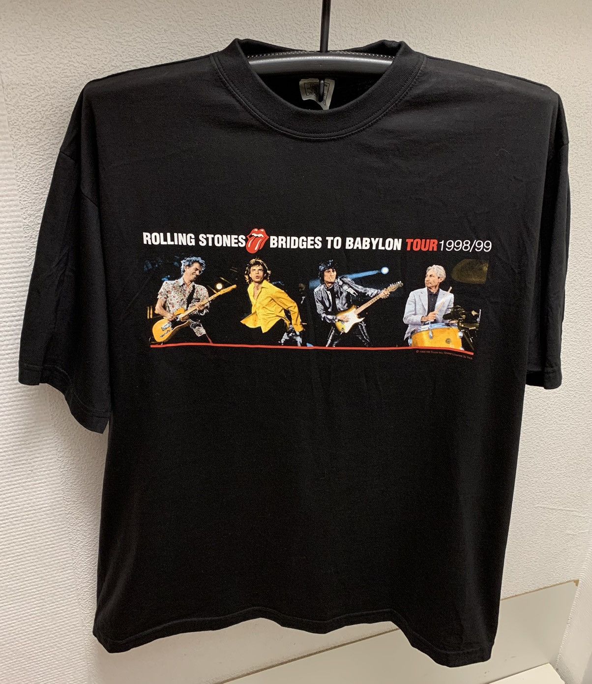 Band Tees The Rolling Stones 1998/99 vintage tour t-shirt tee L sz Size US L / EU 52-54 / 3 - 1 Thumbnail
