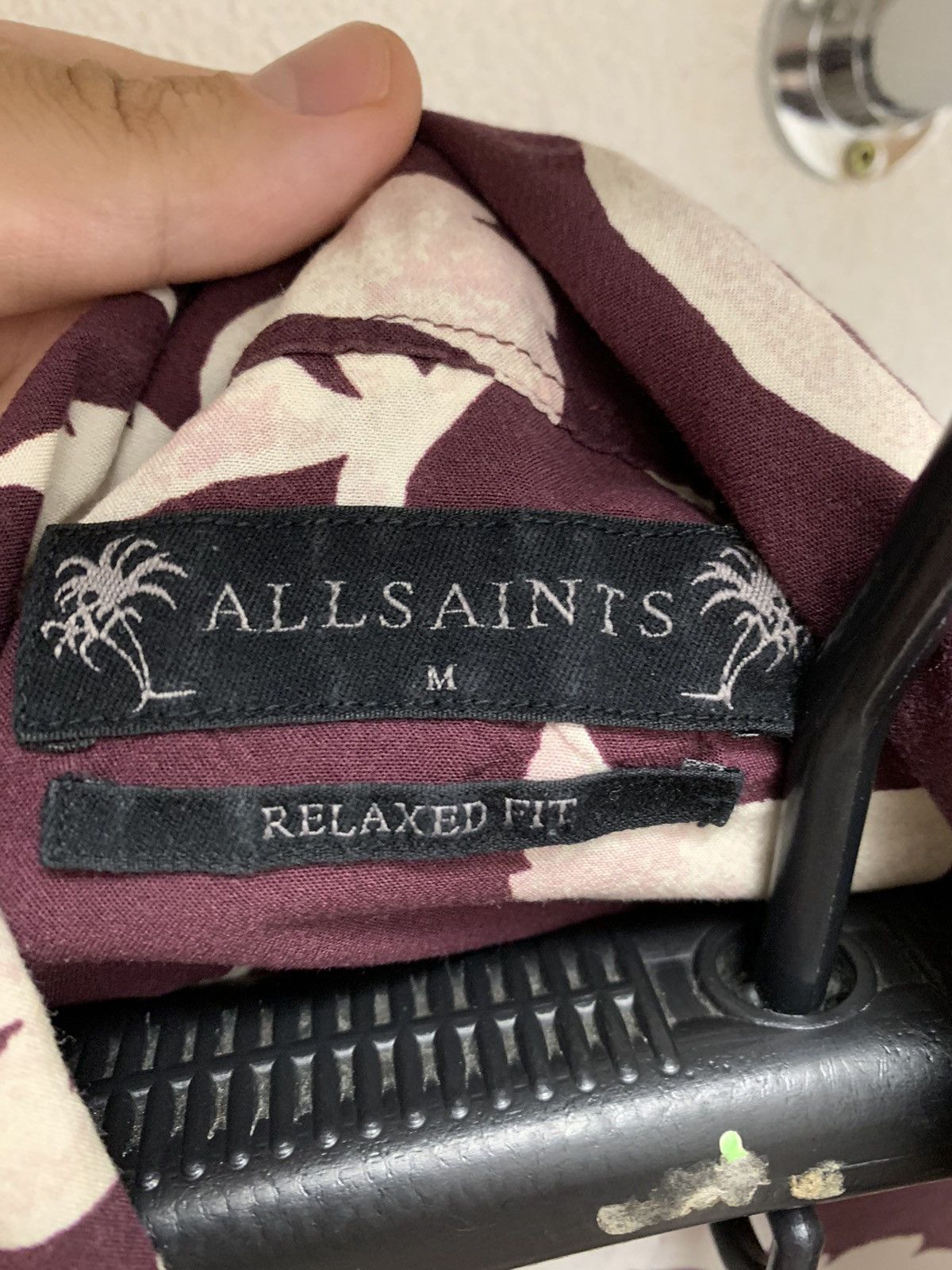 Allsaints Allsaints fullprint shirt M sz Japanese brand Size US M / EU 48-50 / 2 - 4 Thumbnail