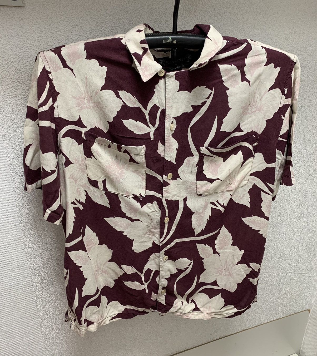 Allsaints Allsaints fullprint shirt M sz Japanese brand Size US M / EU 48-50 / 2 - 1 Thumbnail