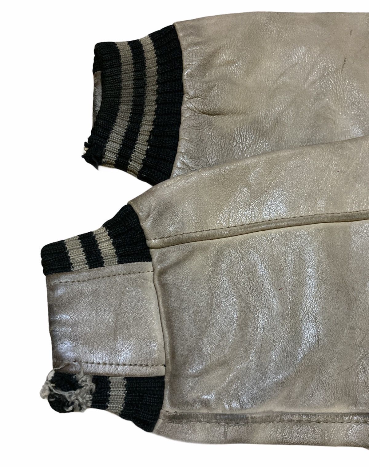 Japanese Brand × Vintage MONOCHROME JAPAN ROLLER SKATING CLUB VARSITY JACKET Size US L / EU 52-54 / 3 - 7 Thumbnail