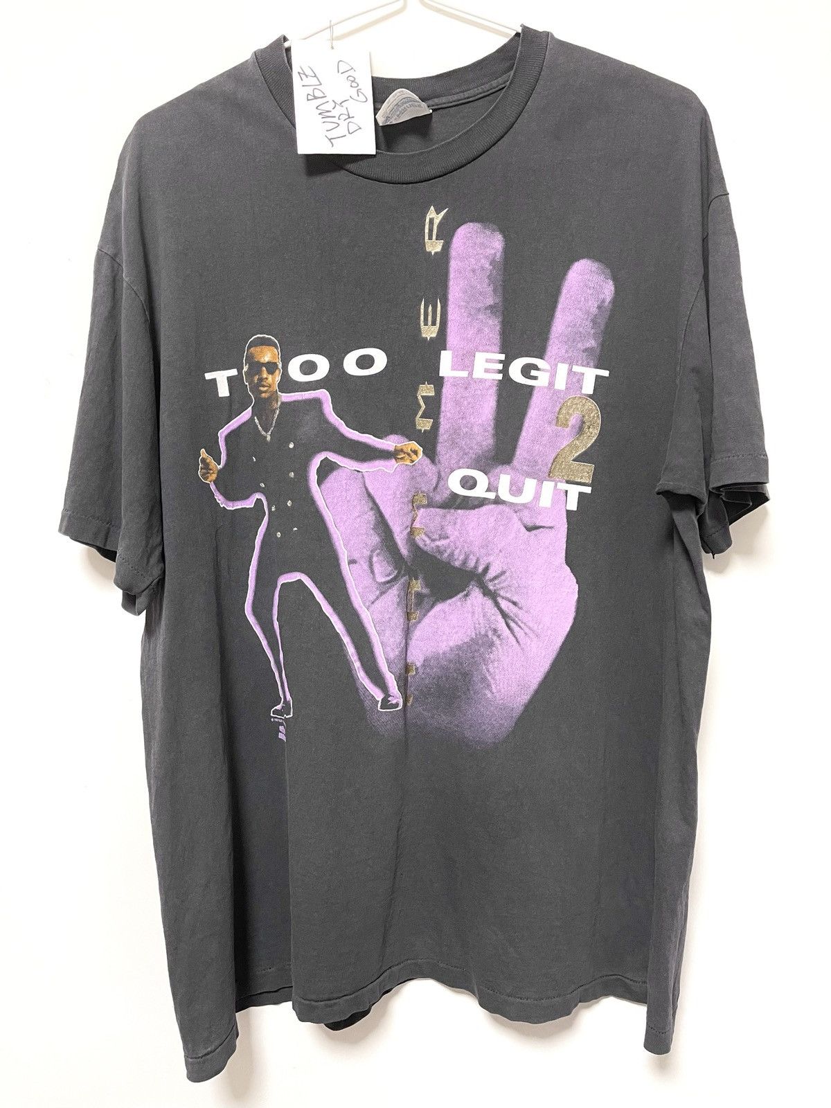 Vintage Vintage 90s McHammer tshirt tee Size US XL / EU 56 / 4 - 1 Thumbnail