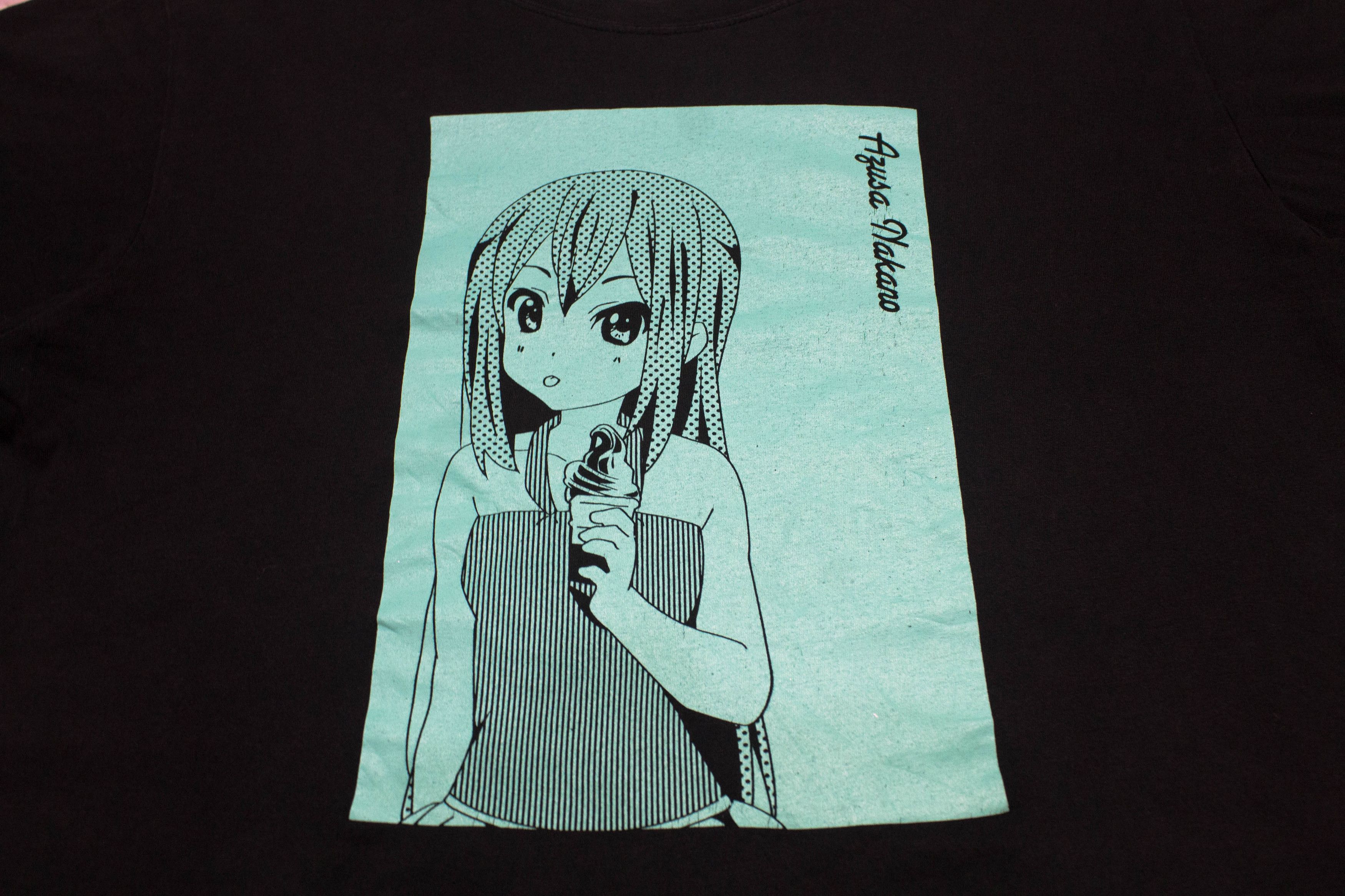 Japanese Brand K-ON! Keion! T Shirt Azusa Nakano Anime Manga Movie Japan Size US L / EU 52-54 / 3 - 2 Thumbnail
