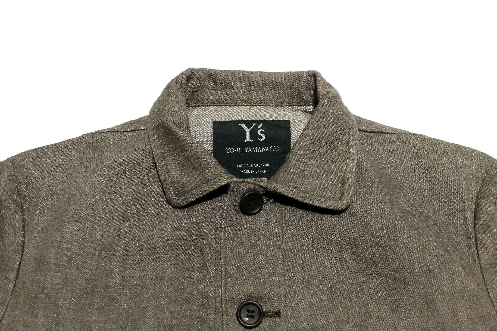 Y's × Yohji Yamamoto 90s Yohji Yamamoto Ys Cropped Denim Jacket Size S / US 4 / IT 40 - 2 Thumbnail