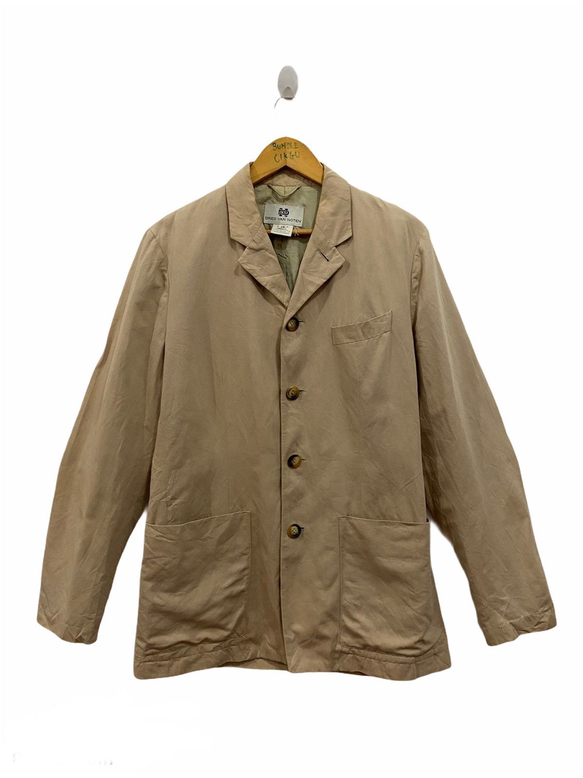 Dries Van Noten DRIES VAN NOTEN CASUAL JACKET Size US M / EU 48-50 / 2 - 1 Thumbnail