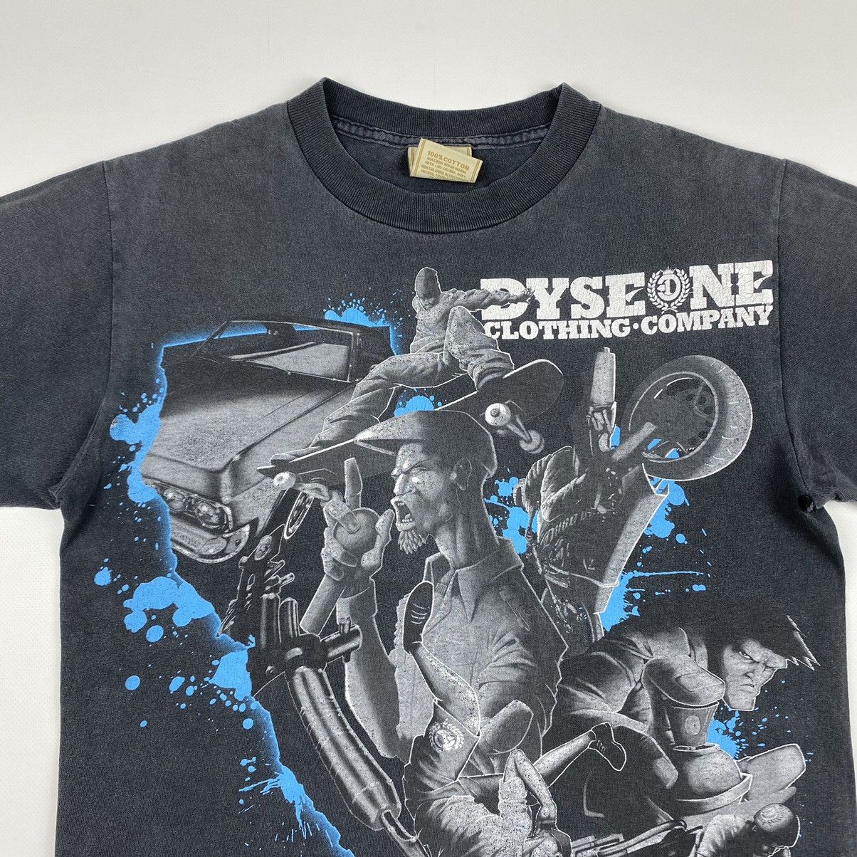 Rap Tees 90’s Vintage Rap T Shirt Dyseone Hip Hop Graffiti Graphic Size US S / EU 44-46 / 1 - 3 Thumbnail