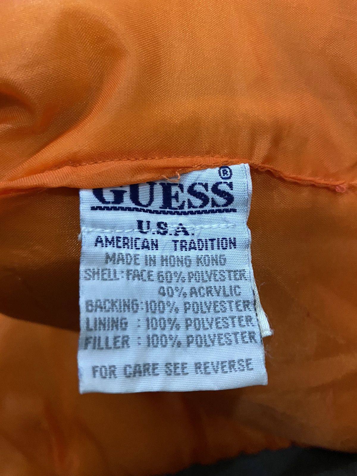 Guess GUESS USA SPACE MAIL BOMBER KID FLEECE JACKET Size US XXS / EU 40 - 9 Thumbnail
