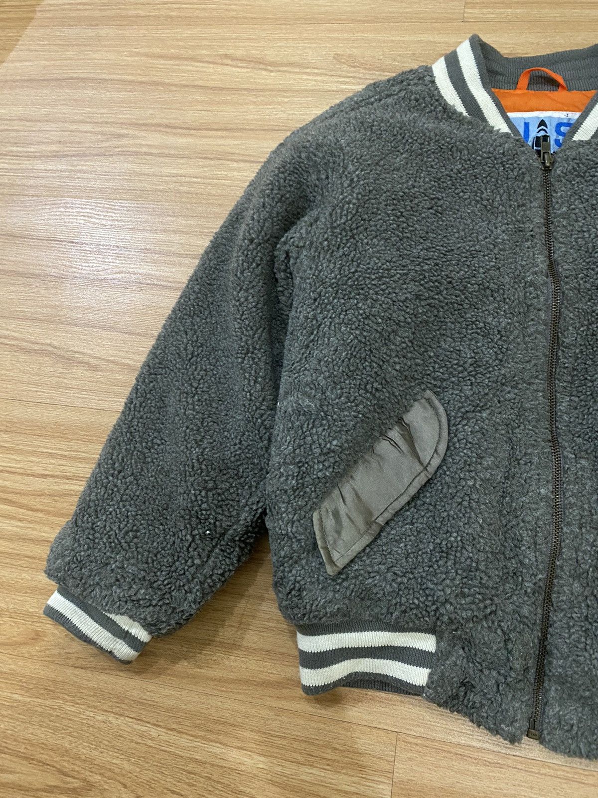 Guess GUESS USA SPACE MAIL BOMBER KID FLEECE JACKET Size US XXS / EU 40 - 4 Thumbnail