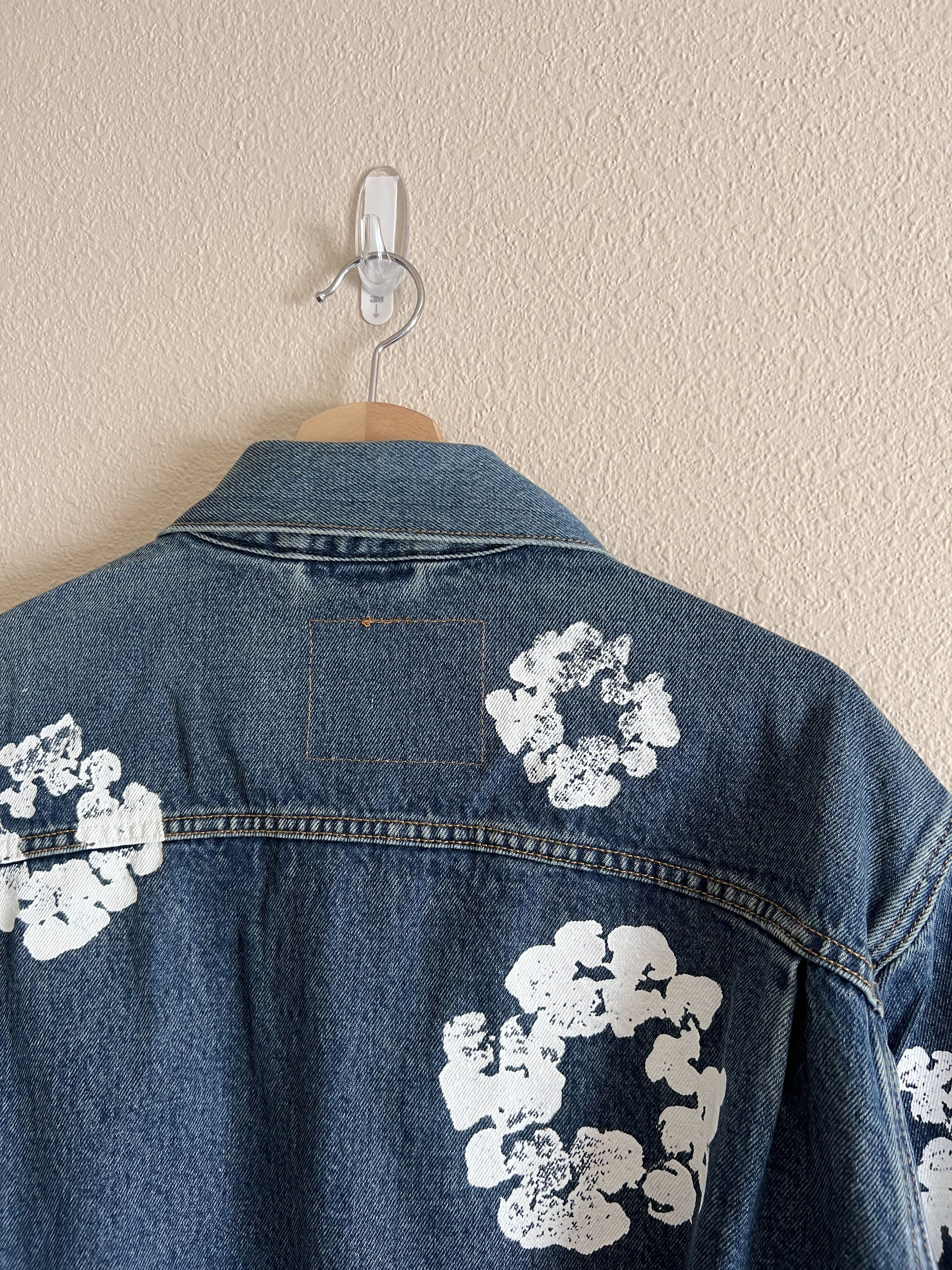 DENIM TEARS × Levi's Denim Tears Levi's Type 2 Printed Wreath Denim Jacket Dark Size US XL / EU 56 / 4 - 6 Thumbnail