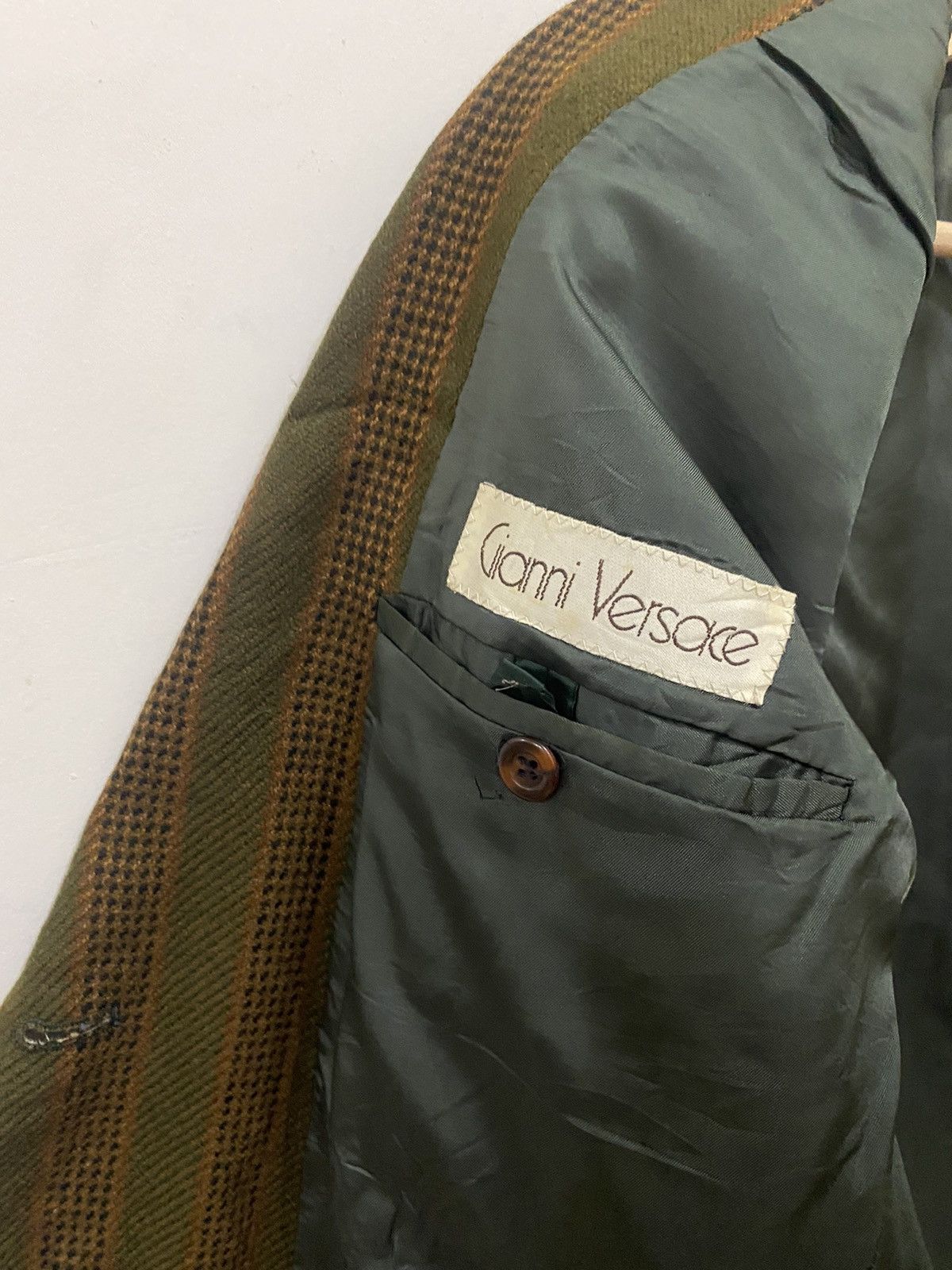 Designer × Gianni Valentino × Versace GIANNI VERSACE MADE IN ITALY CASHMERE JACKET Size US M / EU 48-50 / 2 - 8 Thumbnail
