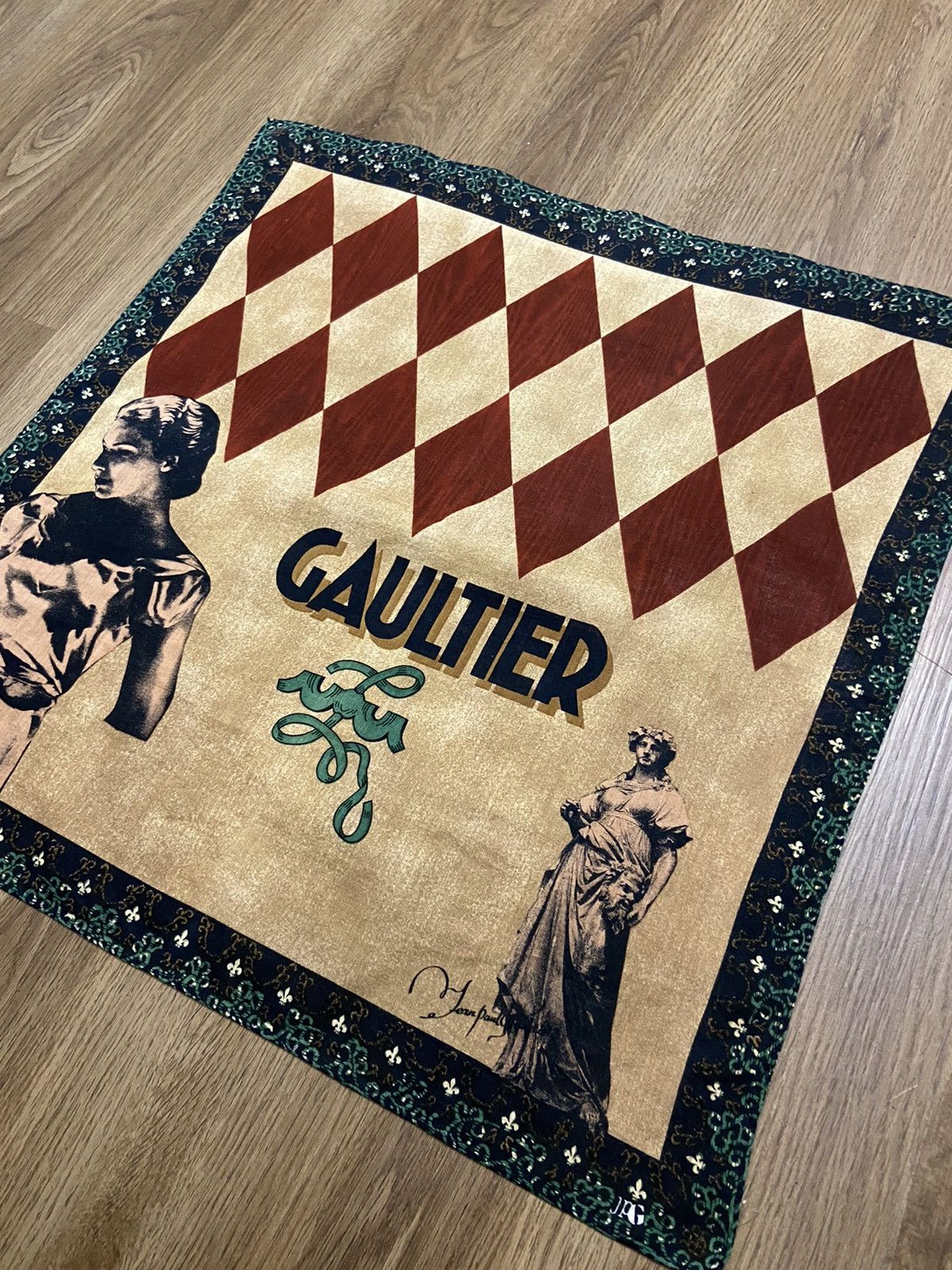 Jean Paul Gaultier Jean Paul Gaultier JPG Handkerchief/Neckerchief/Bandanna Size ONE SIZE - 2 Thumbnail