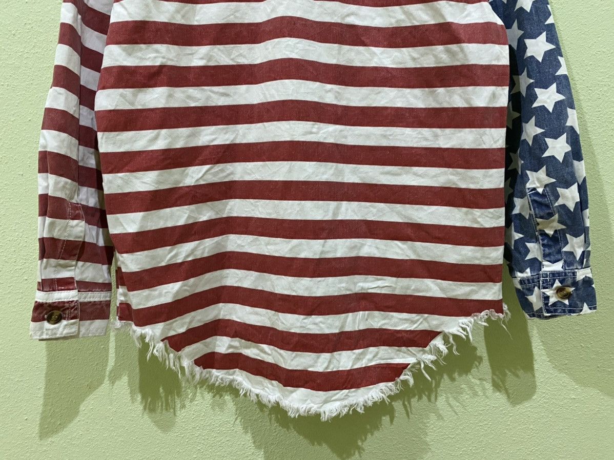 Designer × Vintage USA FLAG BUTTON UP SHIRT BY KAWI JAMELE Size US M / EU 48-50 / 2 - 8 Thumbnail