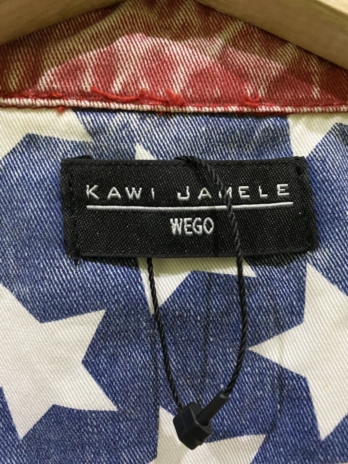 Designer × Vintage USA FLAG BUTTON UP SHIRT BY KAWI JAMELE Size US M / EU 48-50 / 2 - 12 Thumbnail