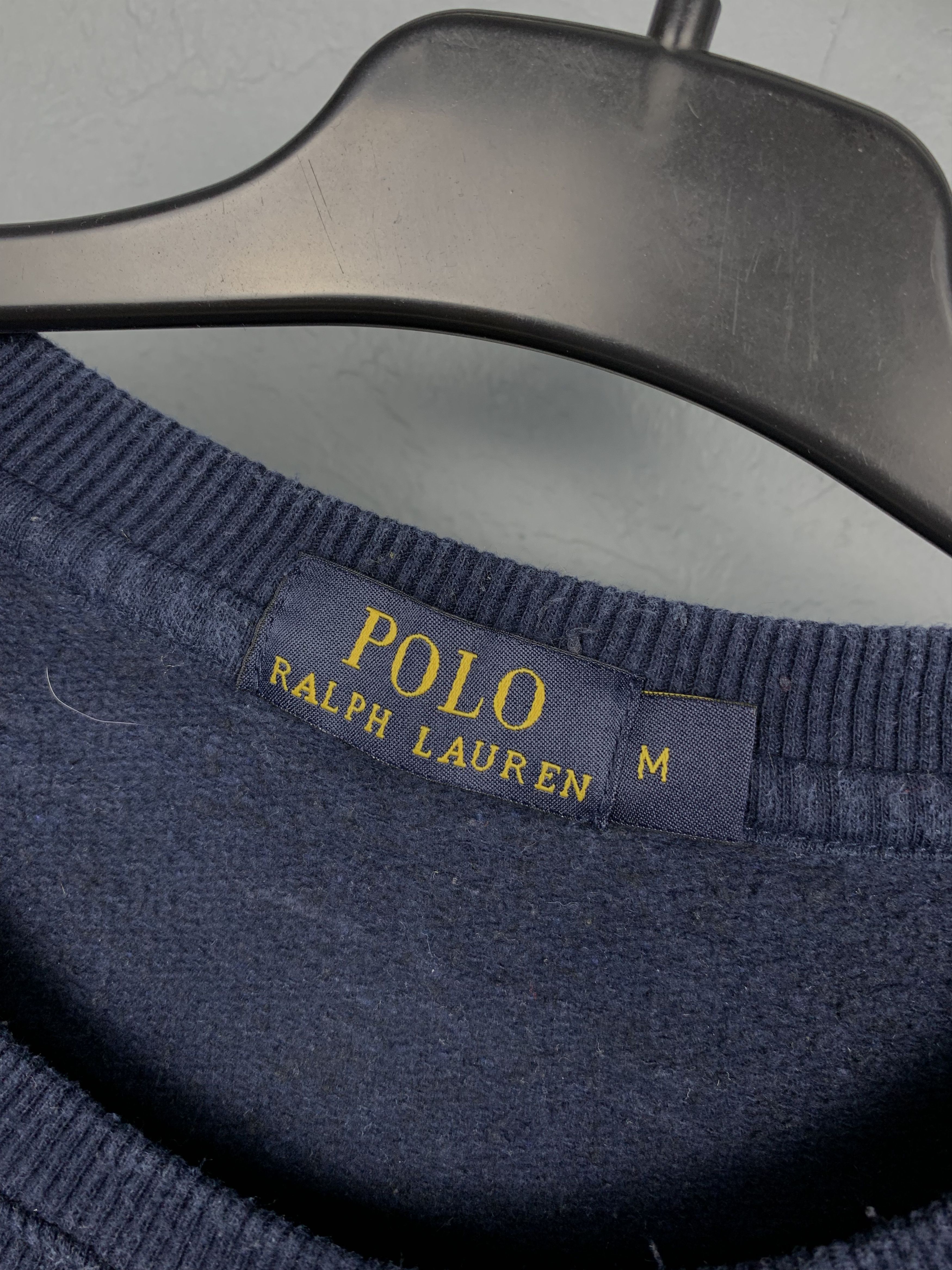 Polo Ralph Lauren × Ralph Lauren × Vintage Polo Ralph Lauren Vintage Mens Sweatshirt Size US M / EU 48-50 / 2 - 3 Thumbnail