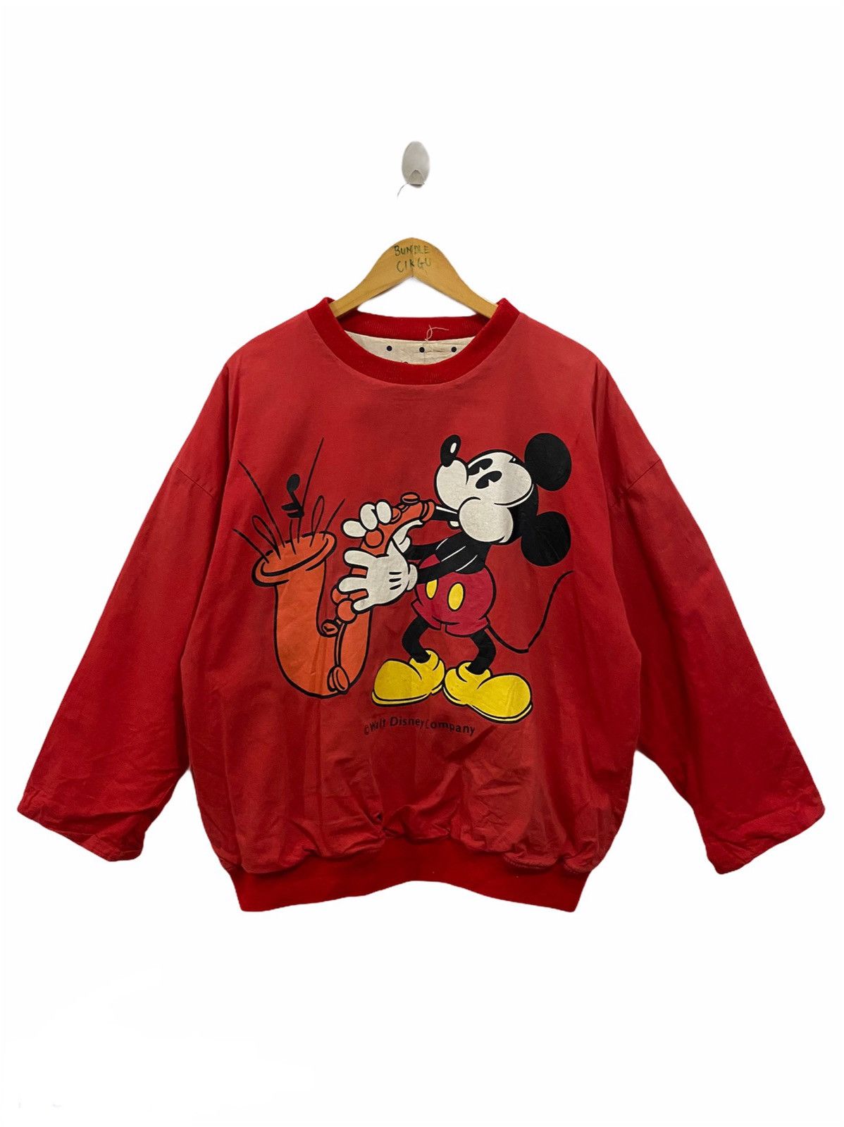 Disney × Mickey Mouse × Vintage VINTAGE MICKEY MOUSE SWEATER Size US L / EU 52-54 / 3 - 1 Thumbnail