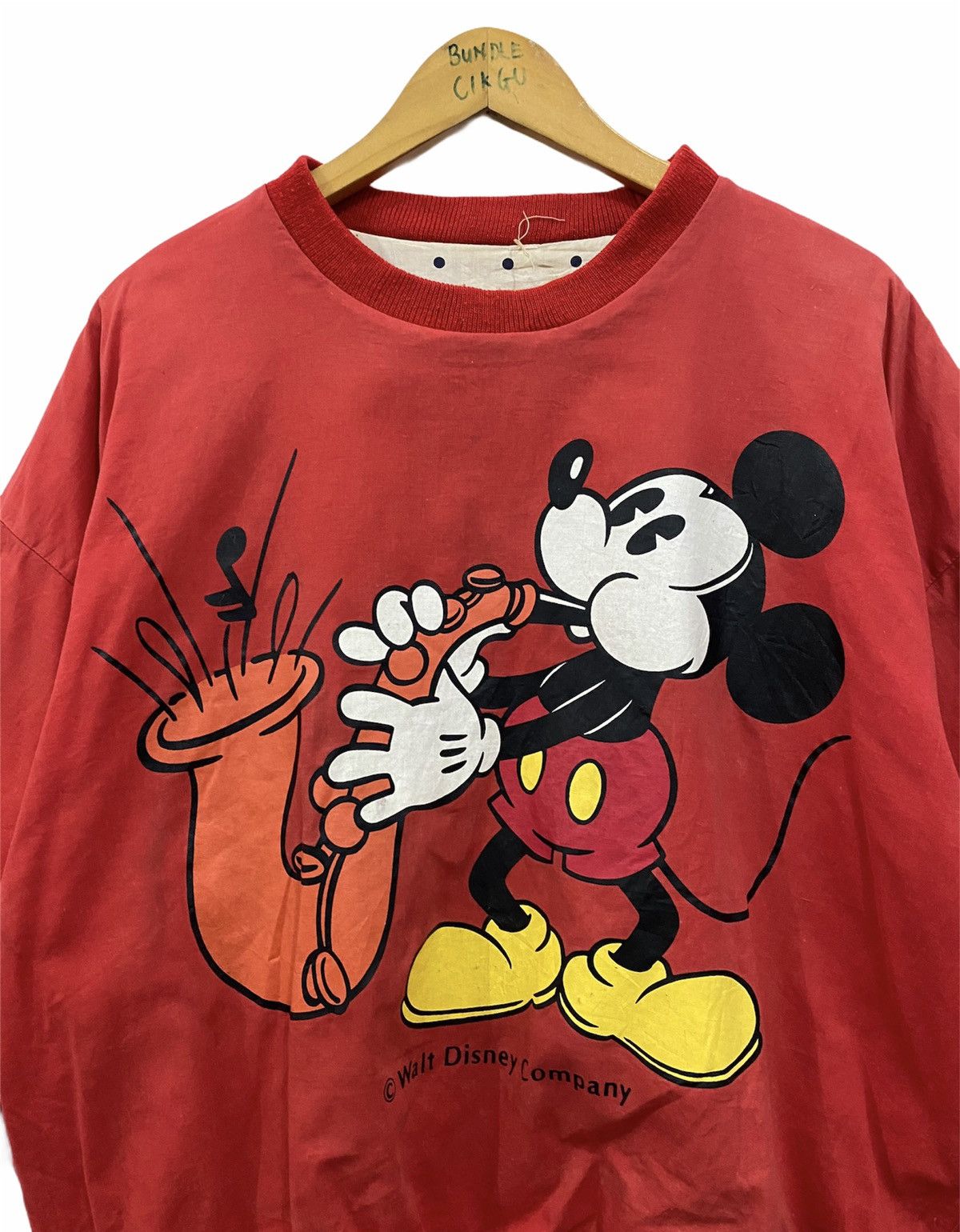 Disney × Mickey Mouse × Vintage VINTAGE MICKEY MOUSE SWEATER Size US L / EU 52-54 / 3 - 3 Thumbnail