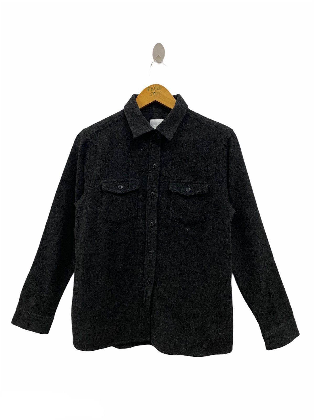 The North Face THE NORTH FACE WOOL BUTTON JACKET Size US L / EU 52-54 / 3 - 2 Thumbnail