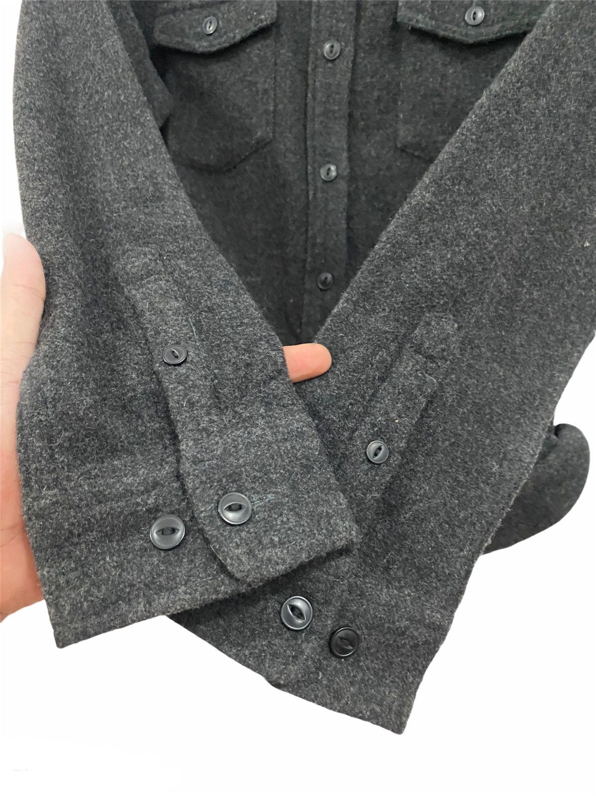 The North Face THE NORTH FACE WOOL BUTTON JACKET Size US L / EU 52-54 / 3 - 6 Thumbnail