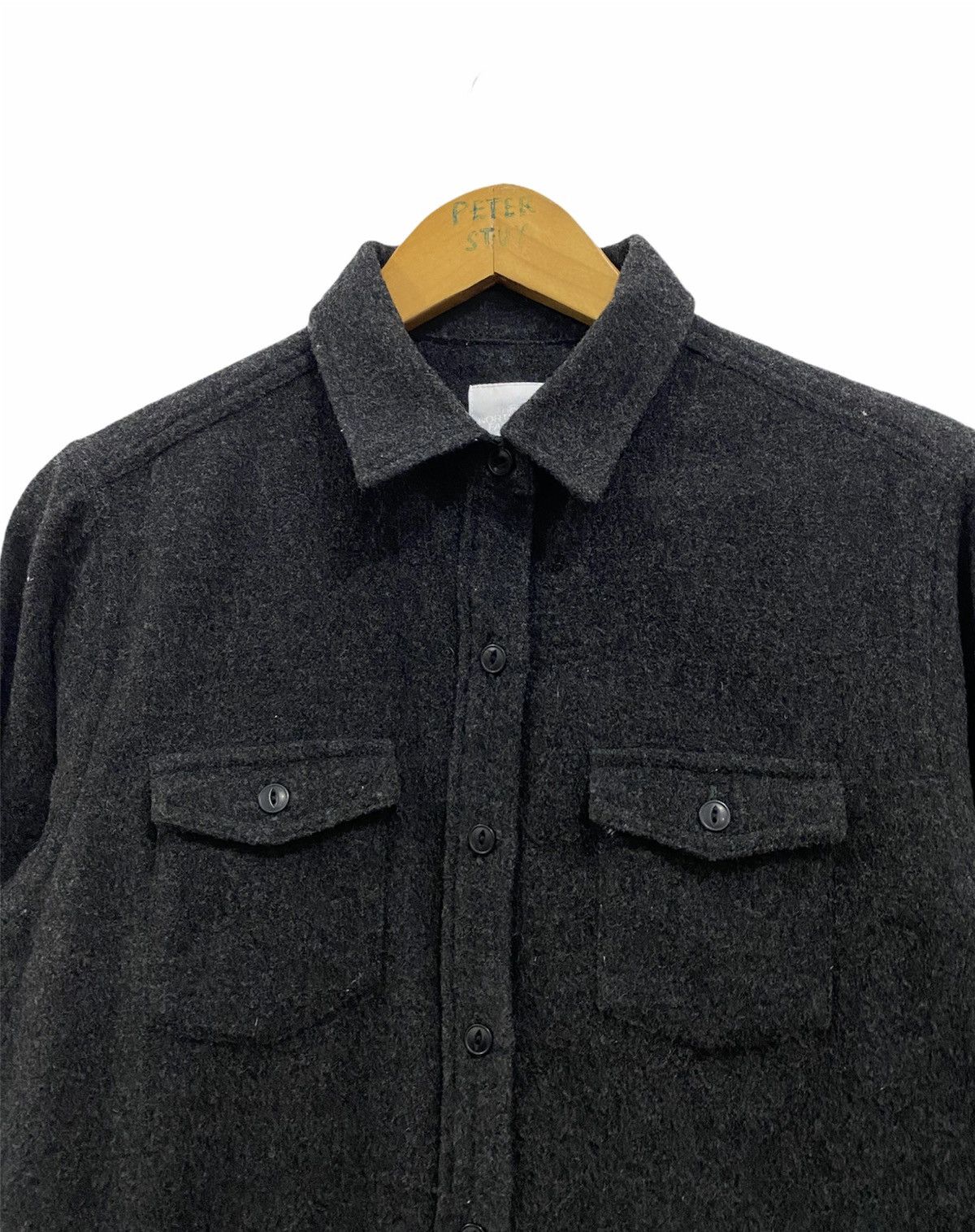 The North Face THE NORTH FACE WOOL BUTTON JACKET Size US L / EU 52-54 / 3 - 1 Thumbnail