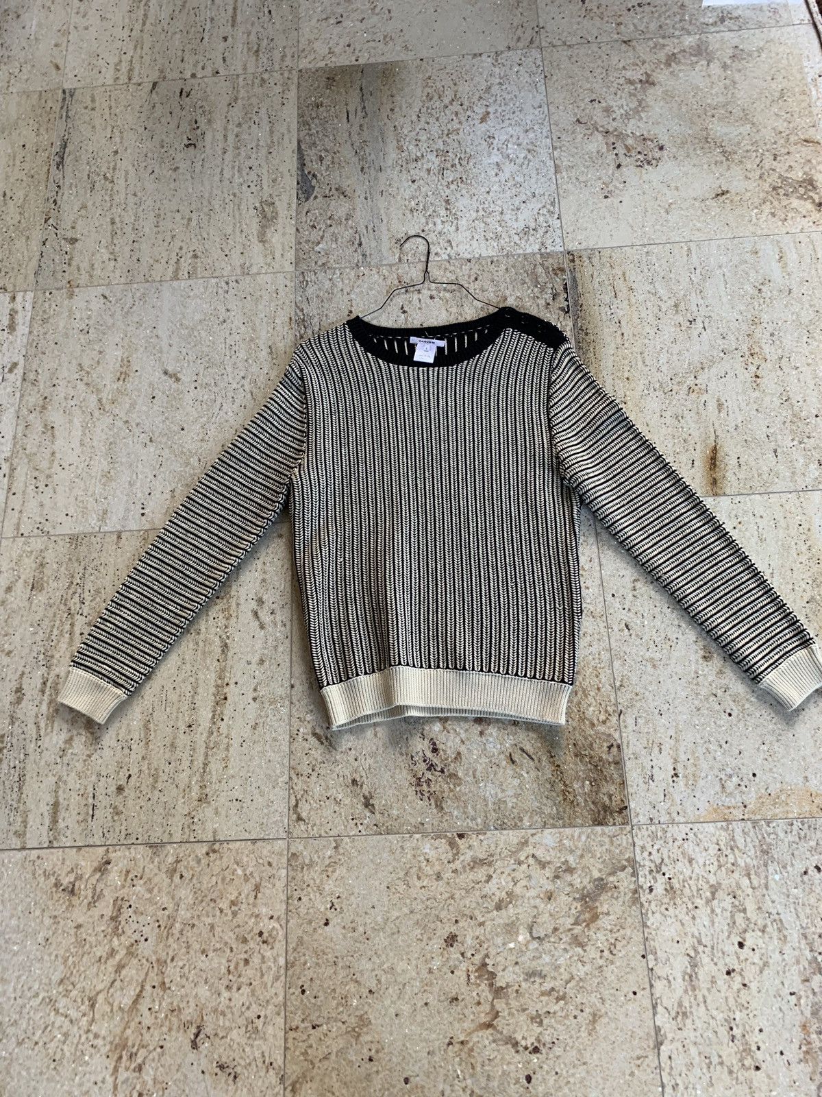 image of Carven Ls Ribbed Multicolor Knitwear, Women's (Size Small)