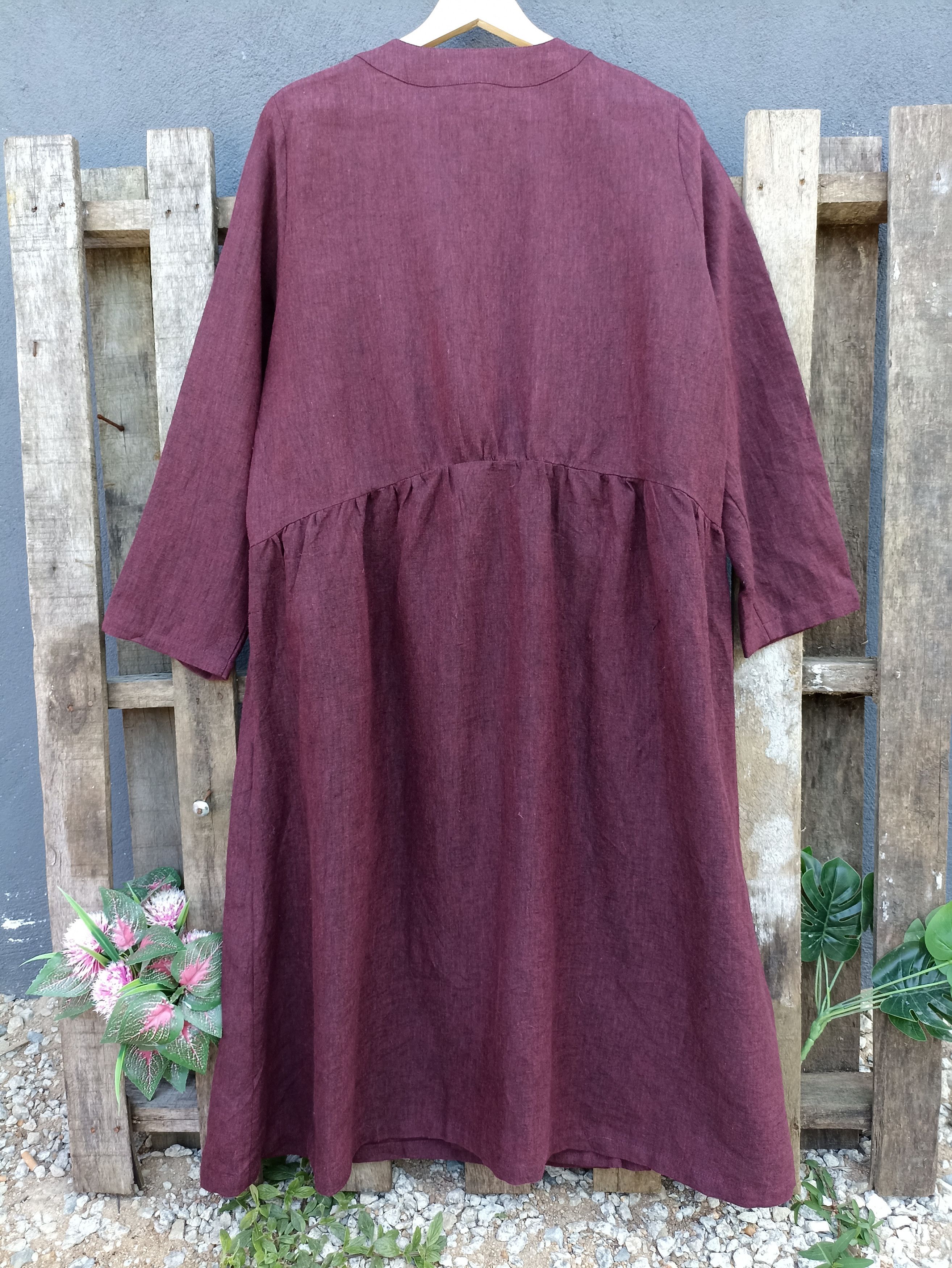 Designer × Japanese Brand Japan designer Gown Linen Fashion Size US L / EU 52-54 / 3 - 6 Thumbnail