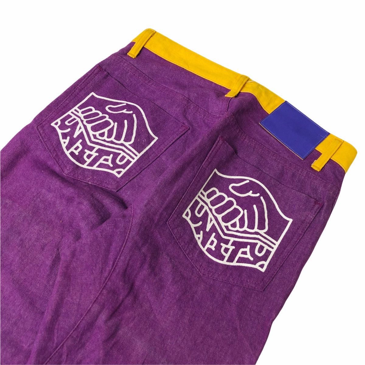 20471120 2000s Revolver - Unity Purple Denim Pants Size US 30 / EU 46 - 9 Thumbnail