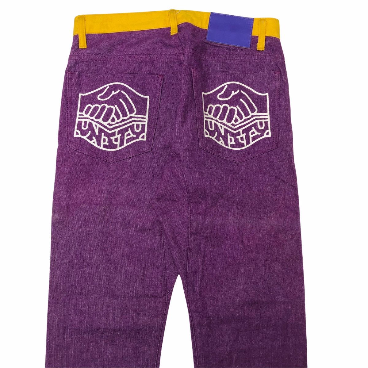 20471120 2000s Revolver - Unity Purple Denim Pants Size US 30 / EU 46 - 1 Thumbnail