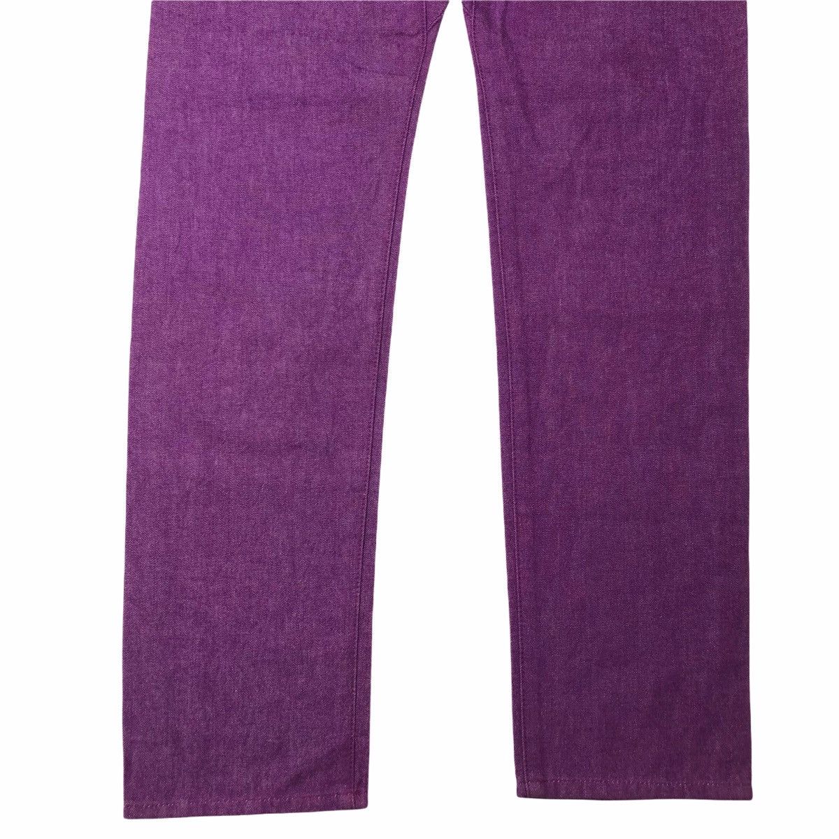 20471120 2000s Revolver - Unity Purple Denim Pants Size US 30 / EU 46 - 8 Thumbnail