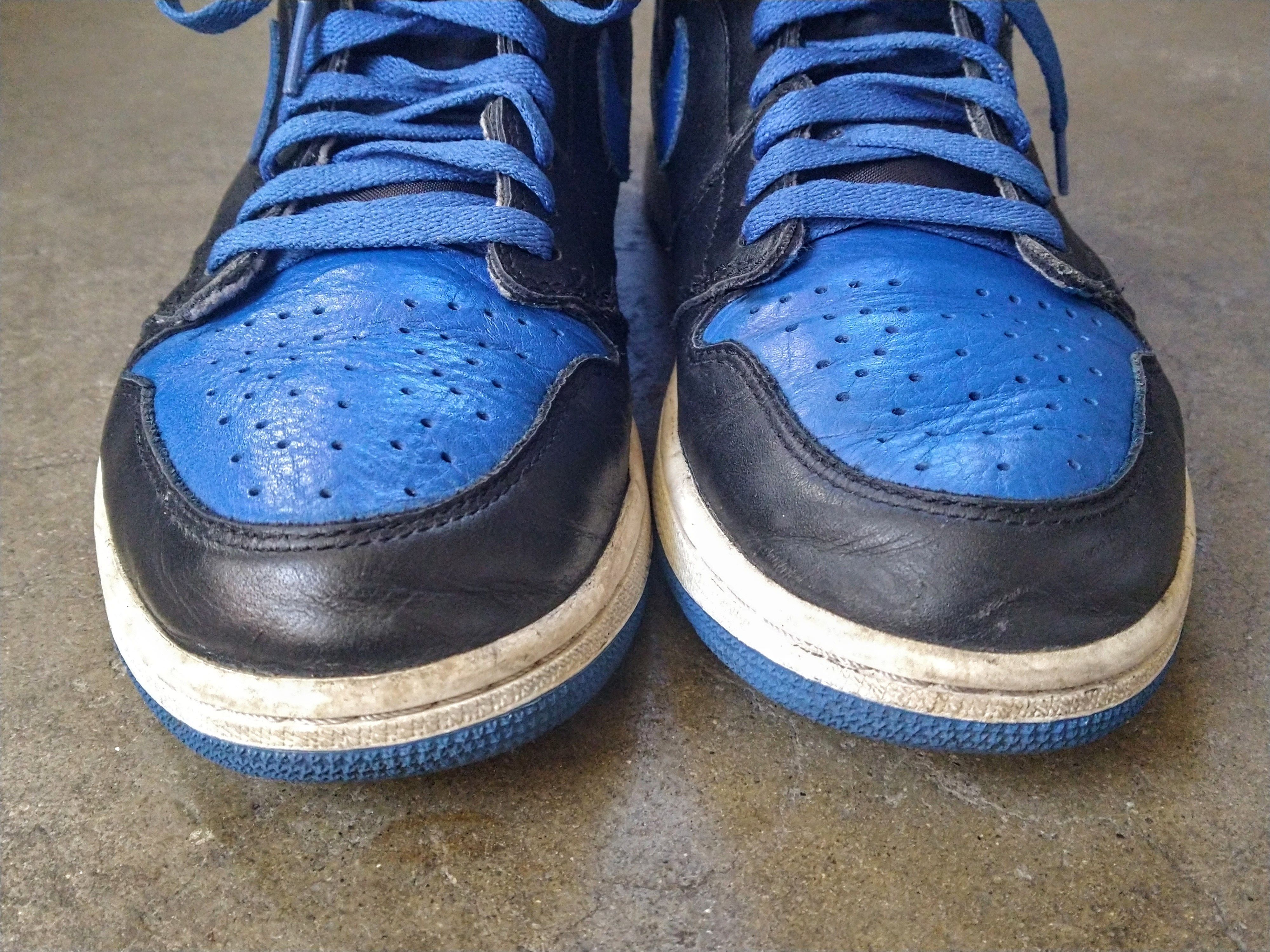Jordan Brand Nike Air Jordan Retro 1 High OG Royals Size 10.5 555088-007 Size US 10.5 / EU 43-44 - 8 Thumbnail
